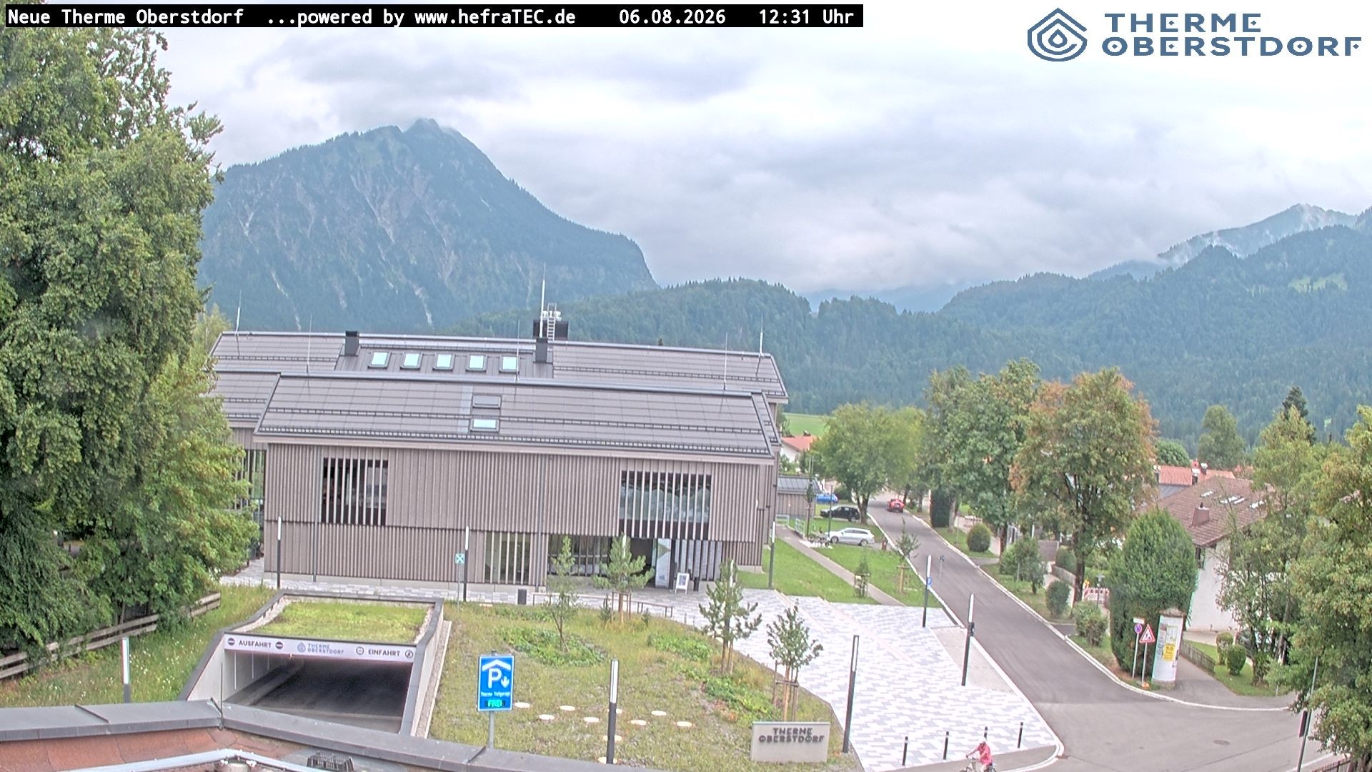 Archiv Foto Webcam Touristinformation Oberstdorf Haus