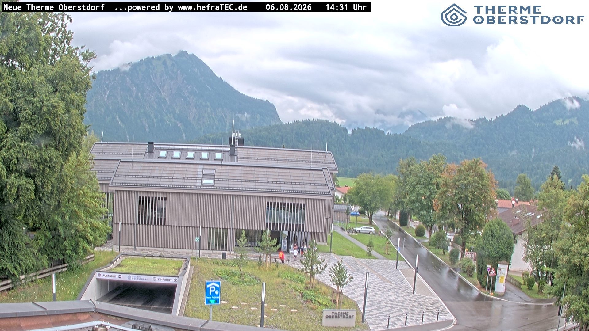 Archiv Foto Webcam Touristinformation Oberstdorf Haus