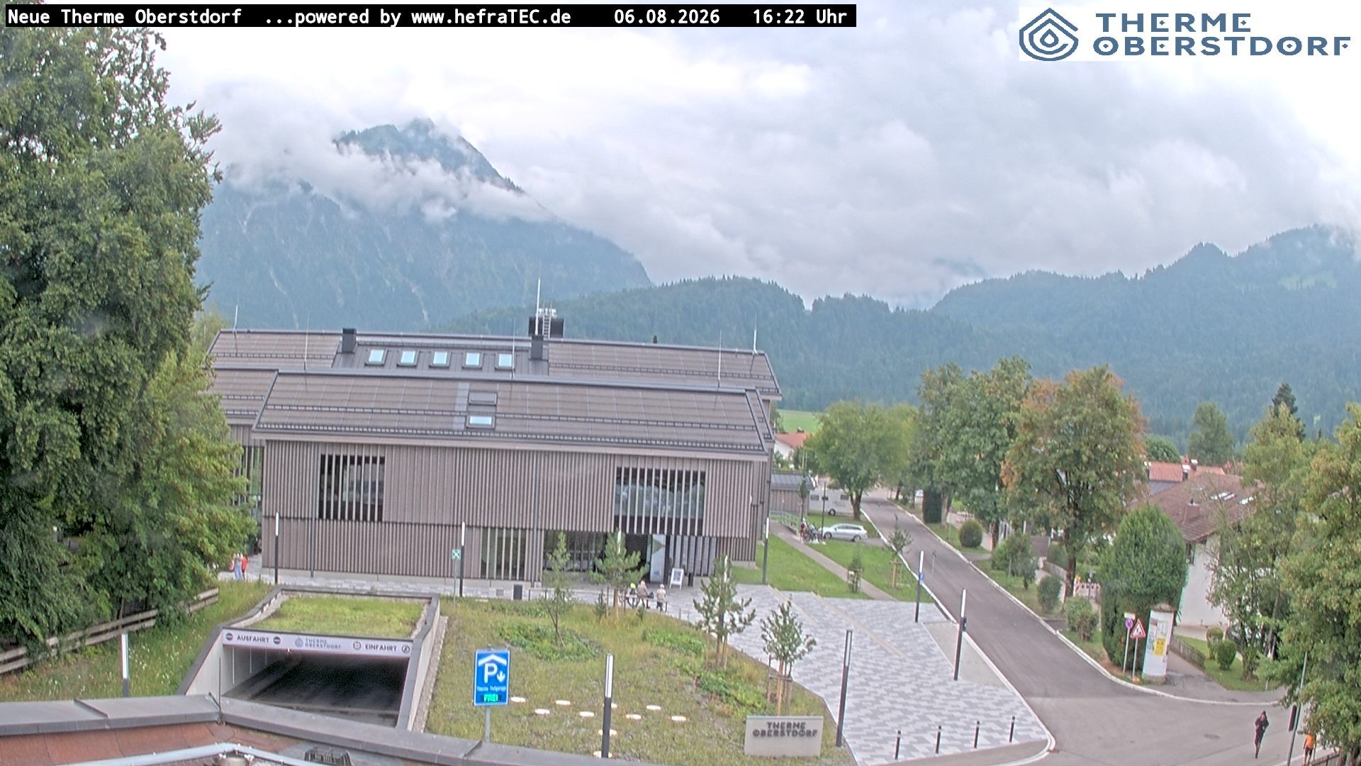 Archiv Foto Webcam Touristinformation Oberstdorf Haus