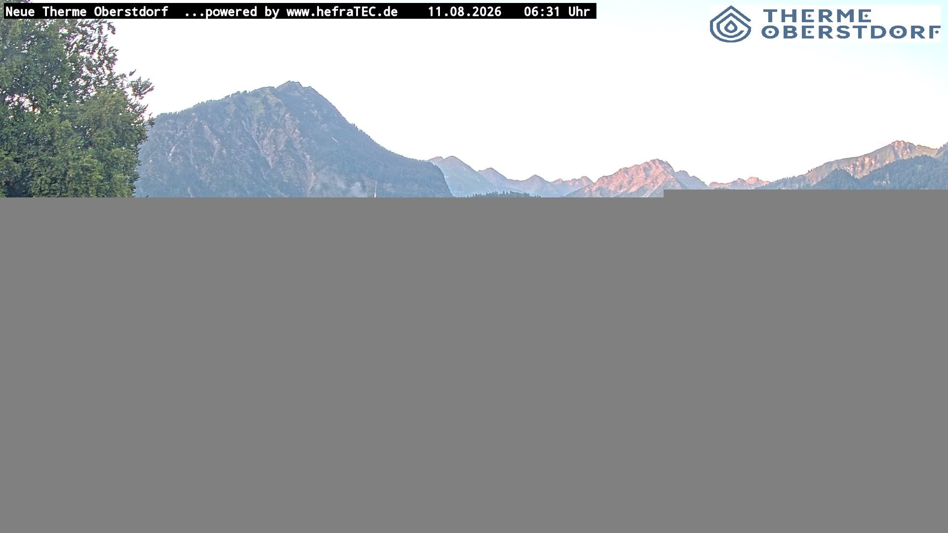 Archived image Webcam Tourist Information Oberstdorf Haus