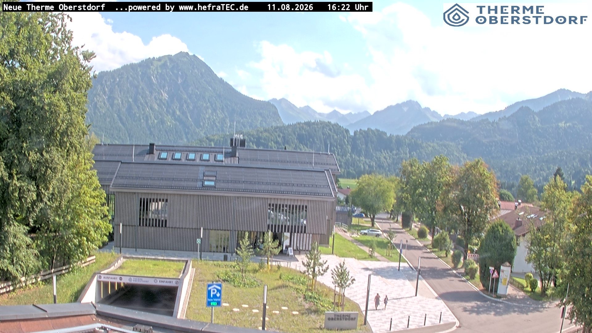 Archiv Foto Webcam Touristinformation Oberstdorf Haus