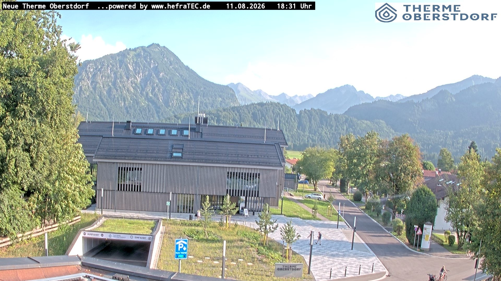 Archiv Foto Webcam Touristinformation Oberstdorf Haus