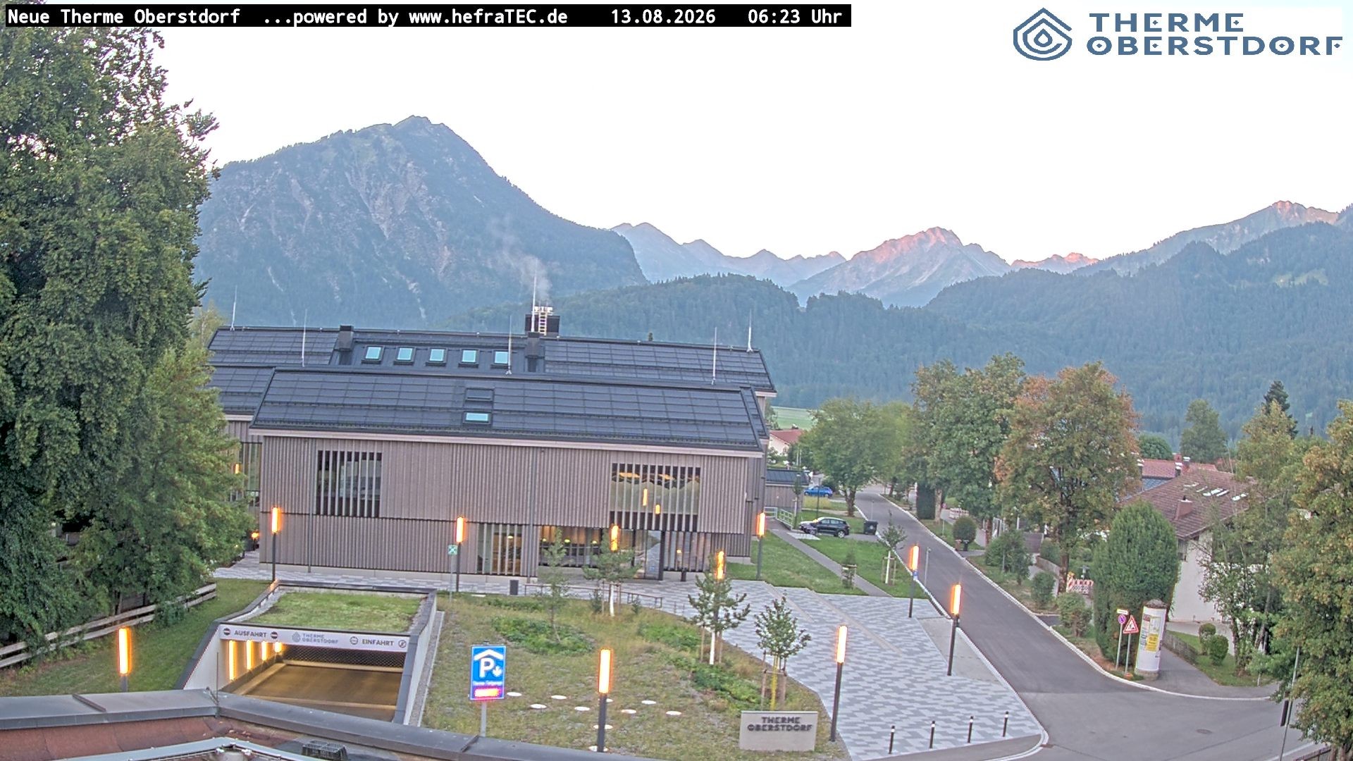 Archiv Foto Webcam Touristinformation Oberstdorf Haus