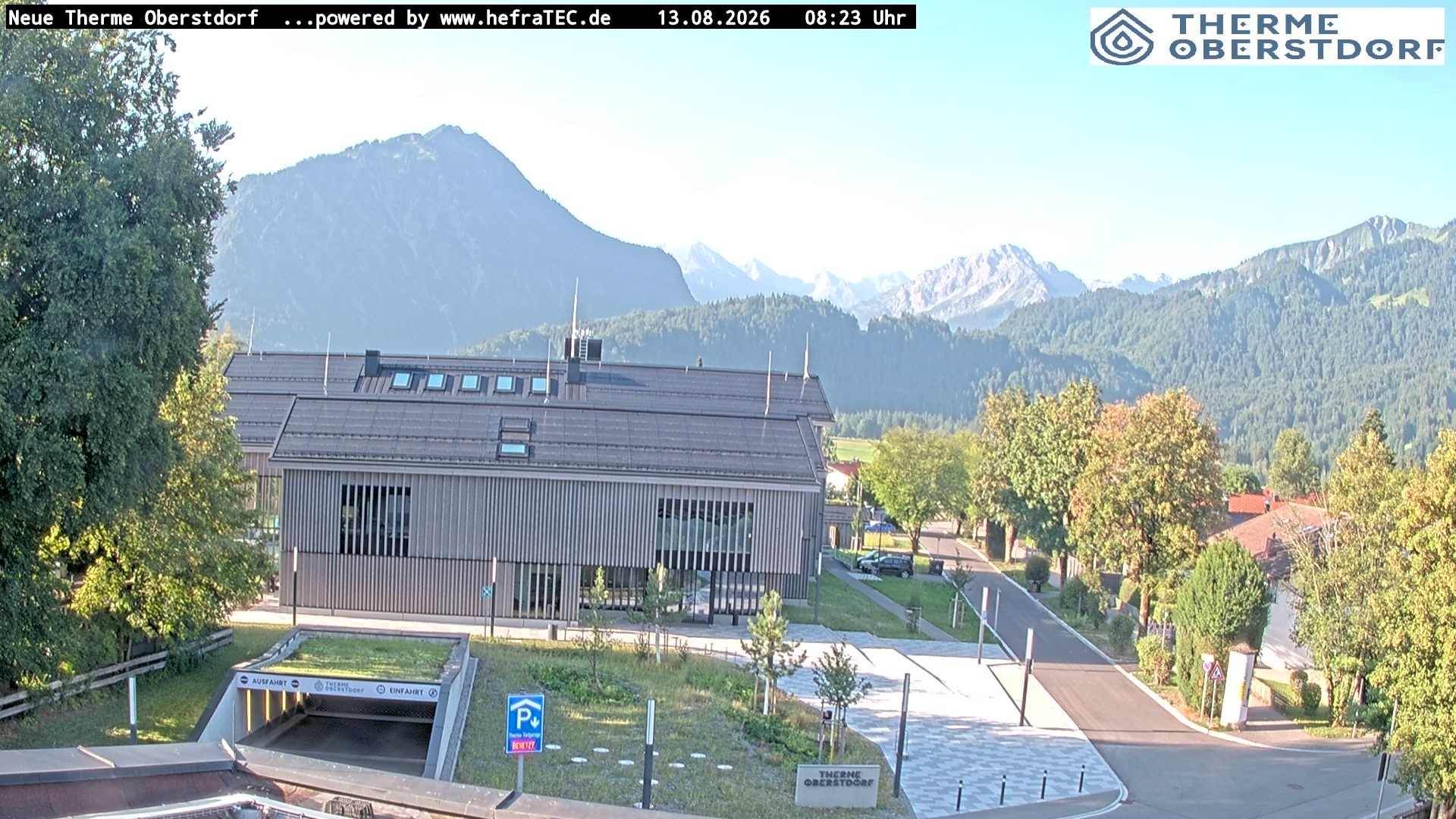 Archiv Foto Webcam Touristinformation Oberstdorf Haus