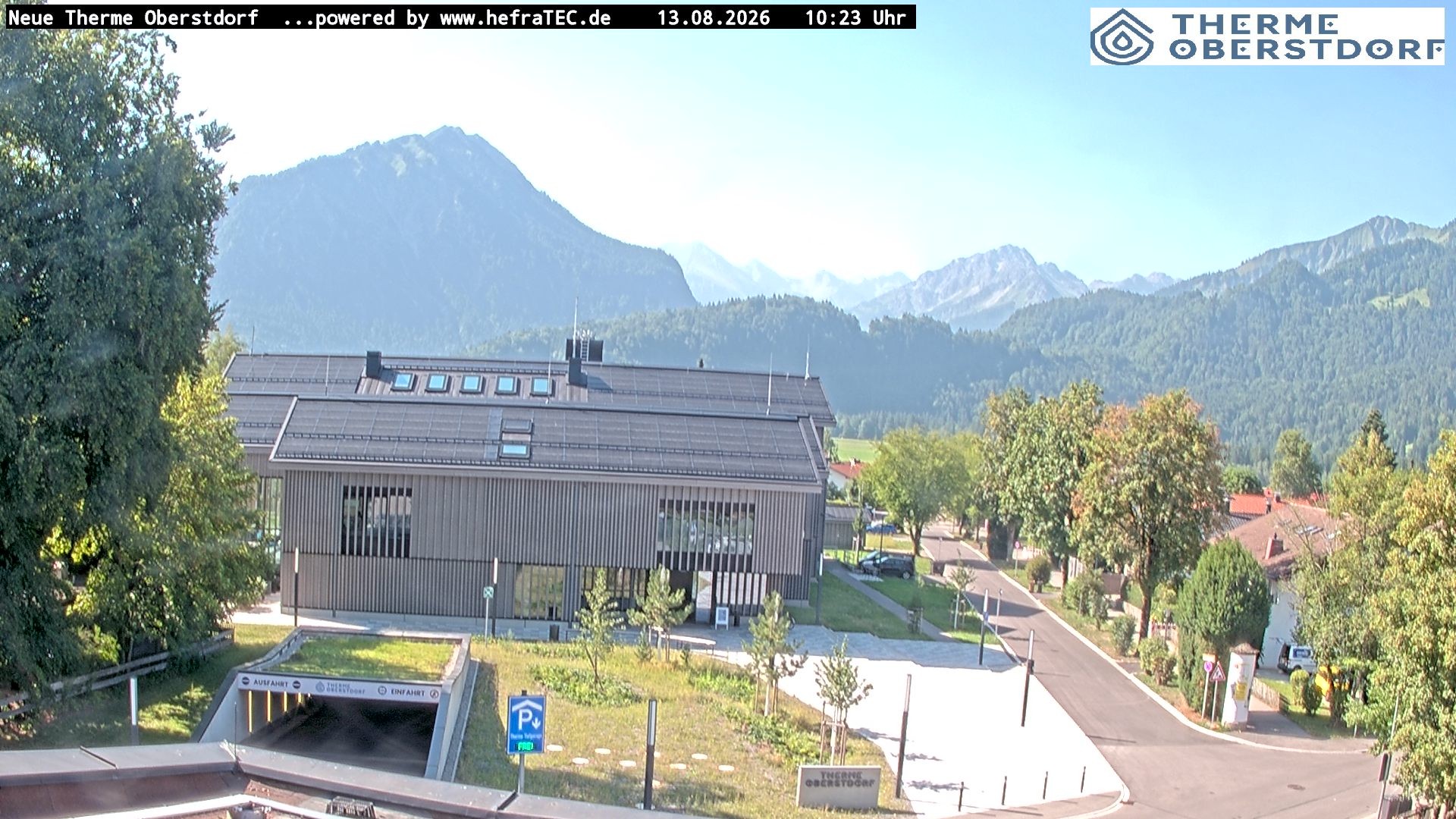 Archiv Foto Webcam Touristinformation Oberstdorf Haus