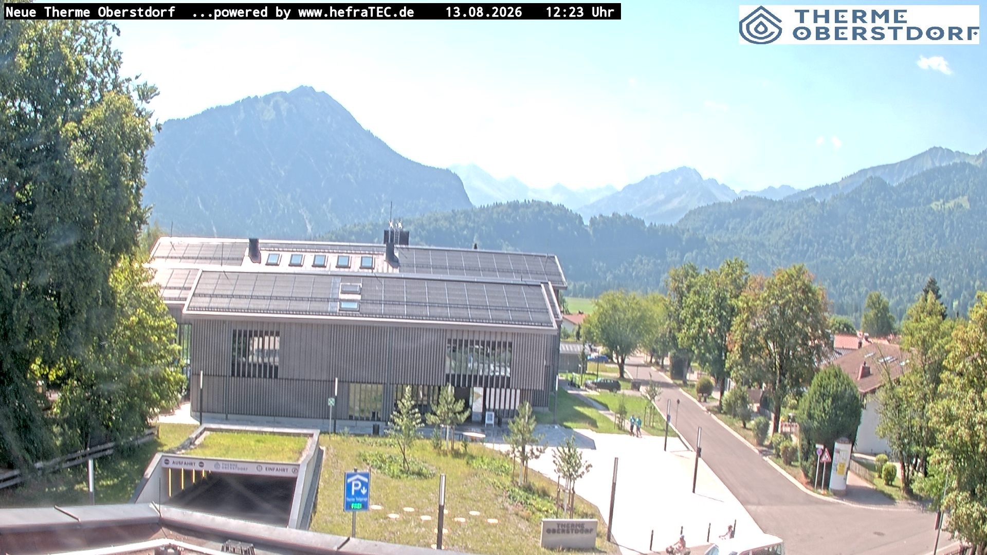 Archiv Foto Webcam Touristinformation Oberstdorf Haus