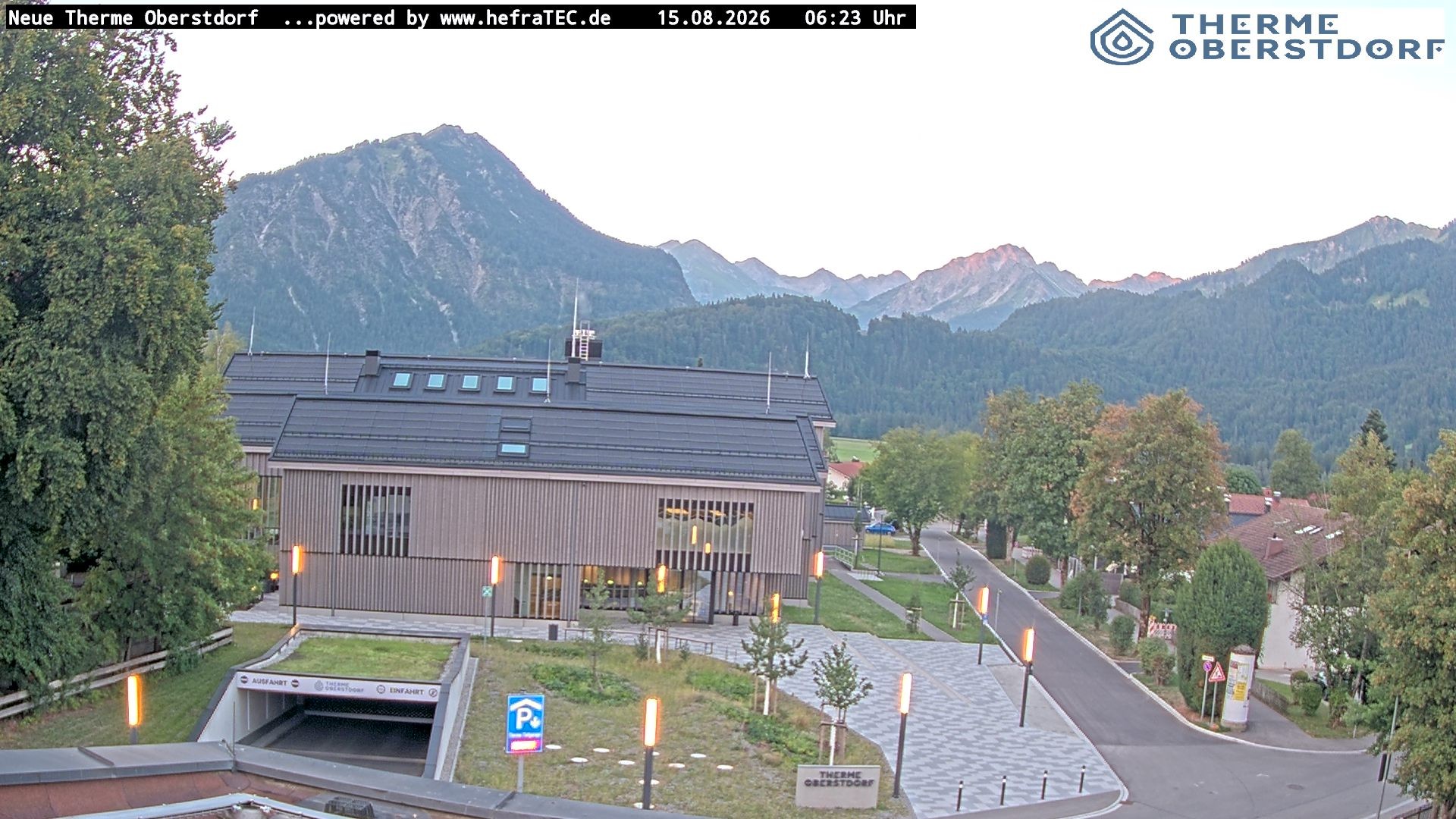 Archiv Foto Webcam Touristinformation Oberstdorf Haus