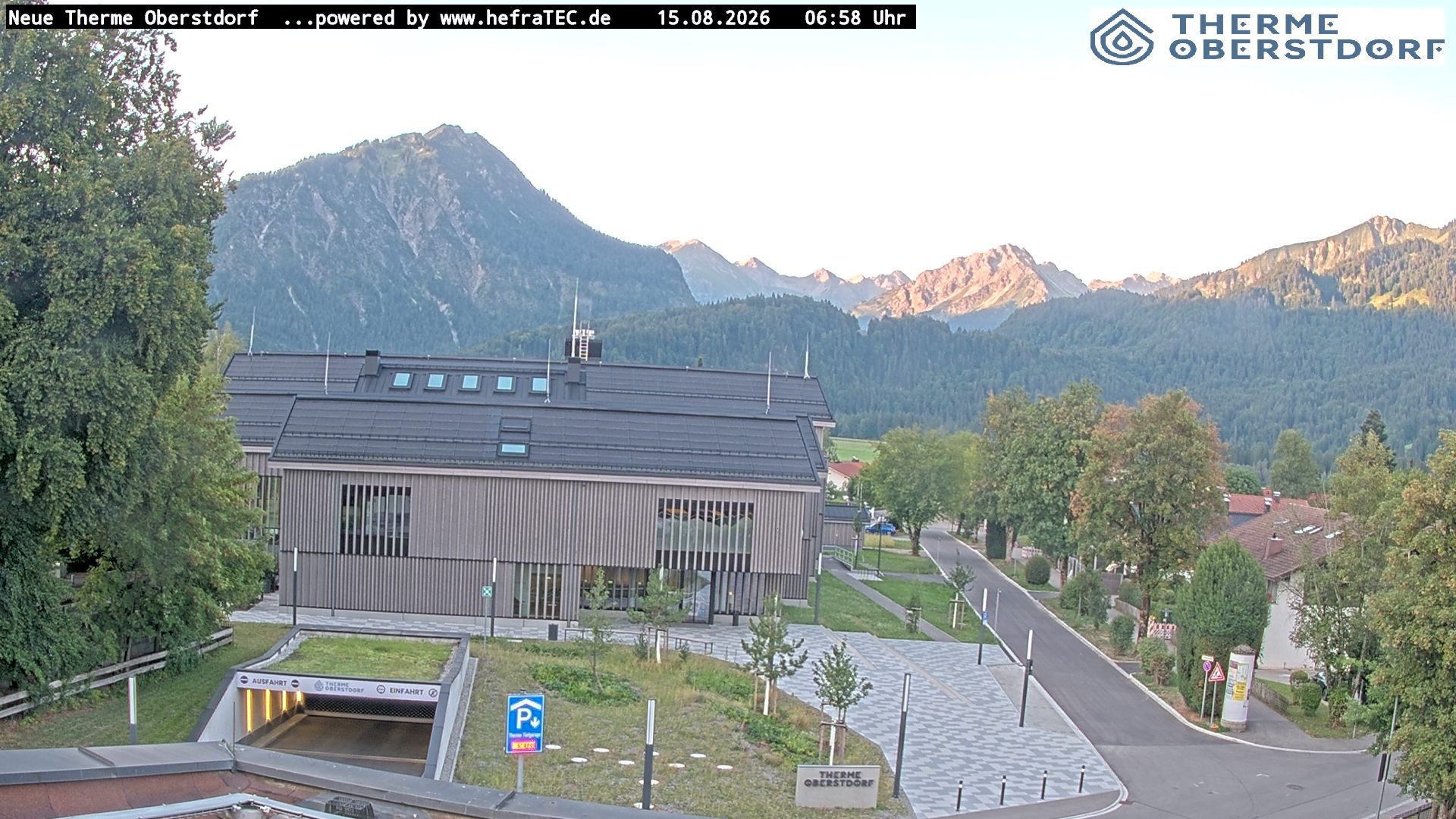 Archiv Foto Webcam Touristinformation Oberstdorf Haus