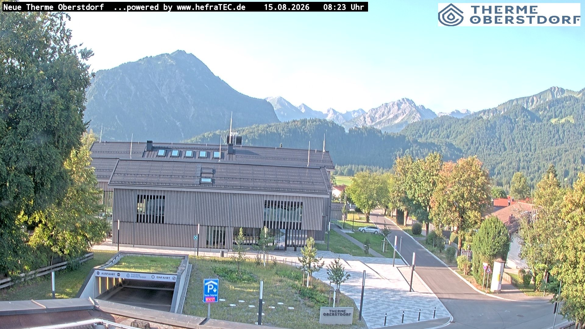 Archiv Foto Webcam Touristinformation Oberstdorf Haus