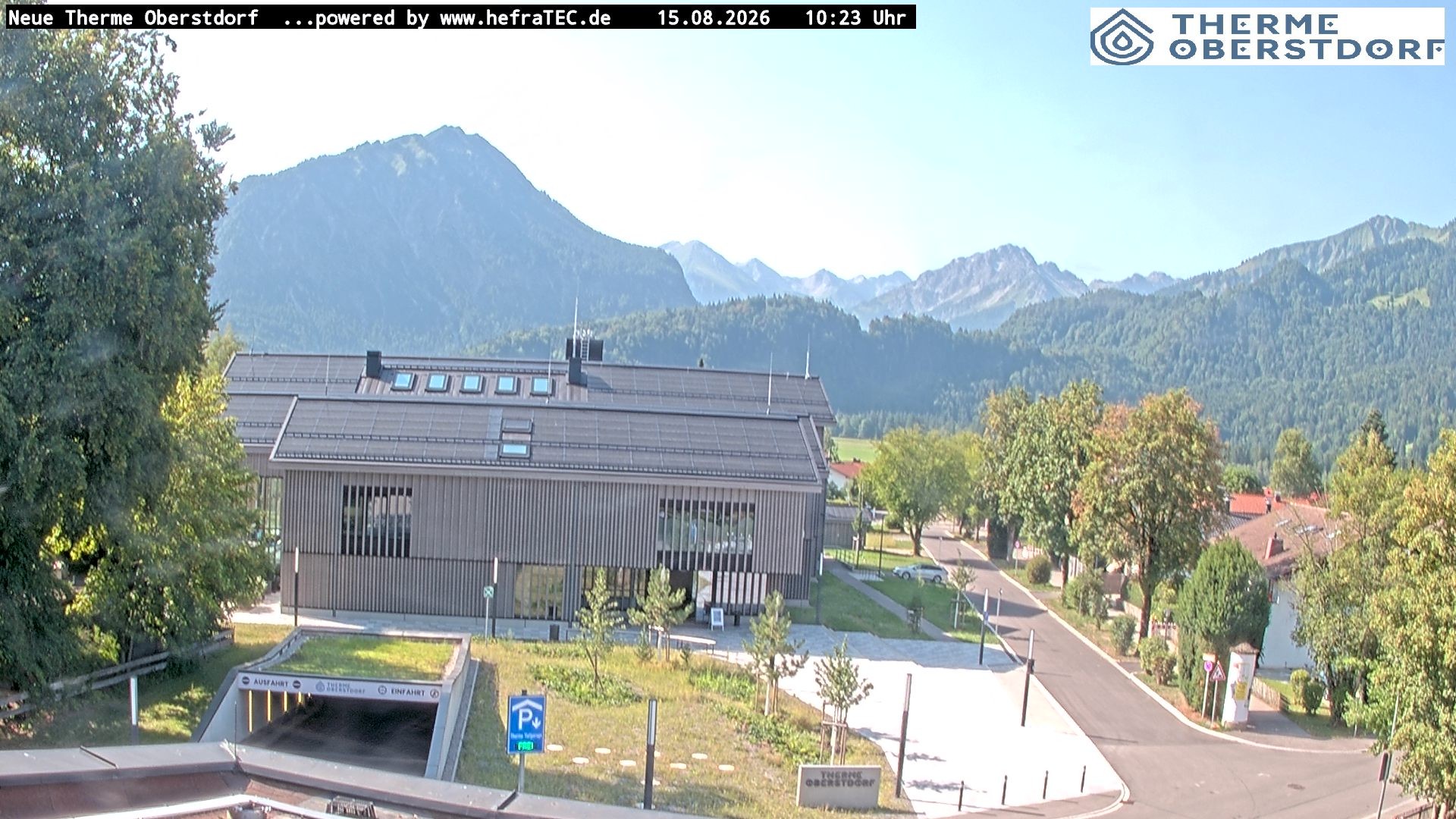 Archiv Foto Webcam Touristinformation Oberstdorf Haus