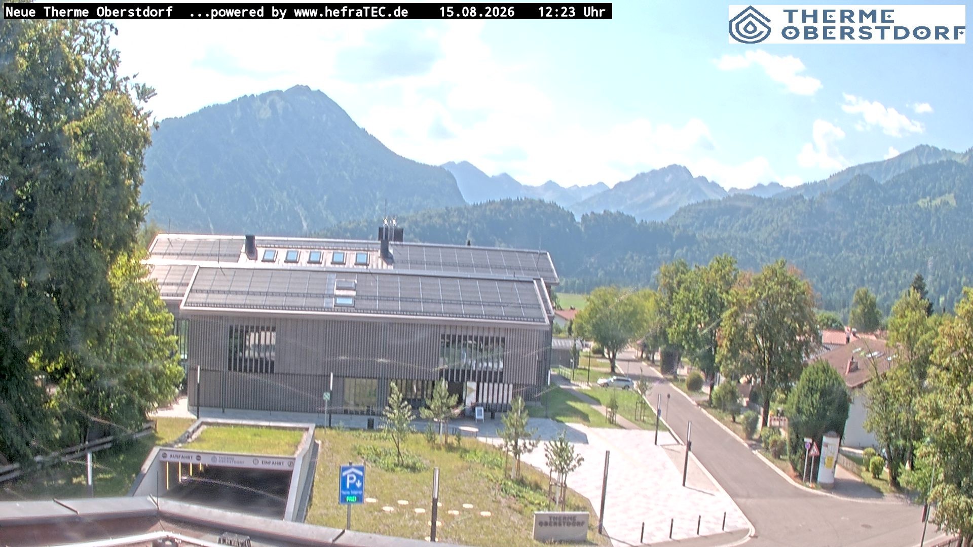 Archiv Foto Webcam Touristinformation Oberstdorf Haus