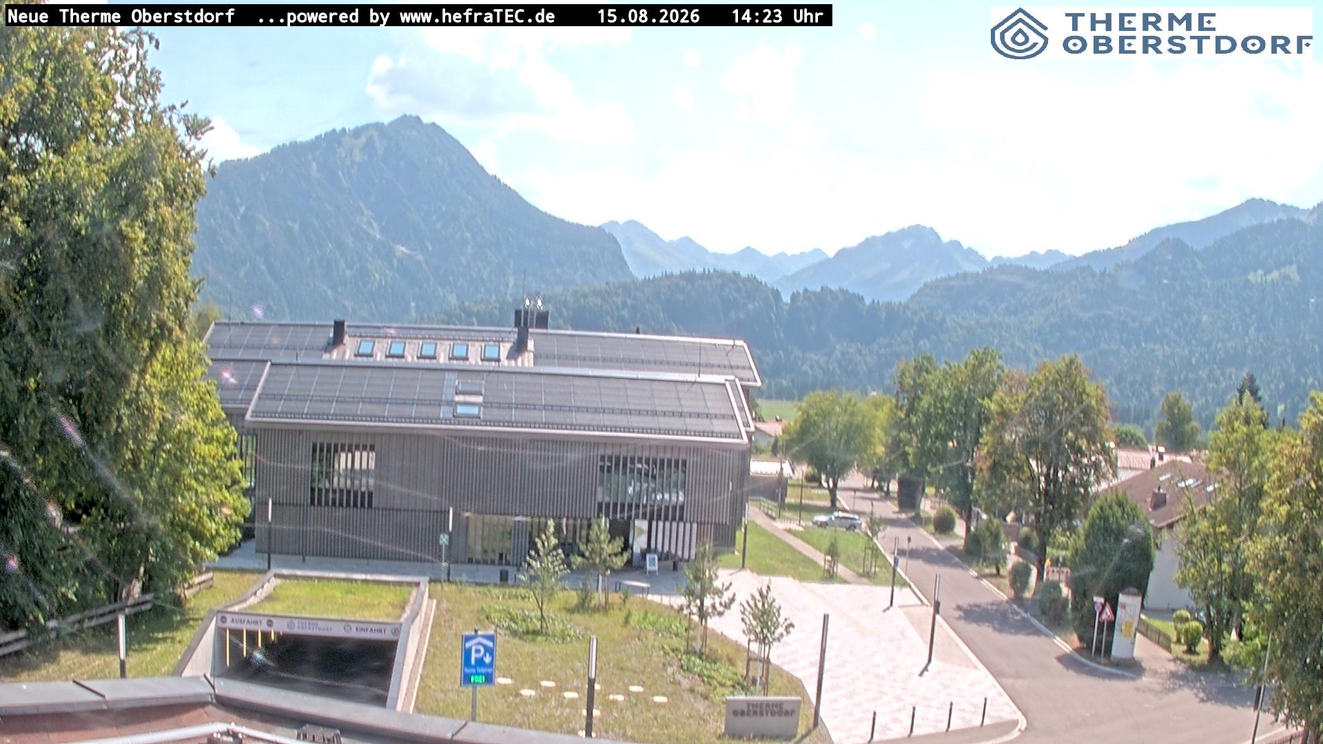 Archiv Foto Webcam Touristinformation Oberstdorf Haus