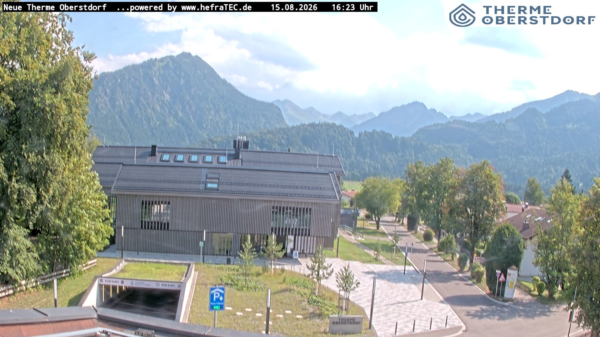Archiv Foto Webcam Touristinformation Oberstdorf Haus
