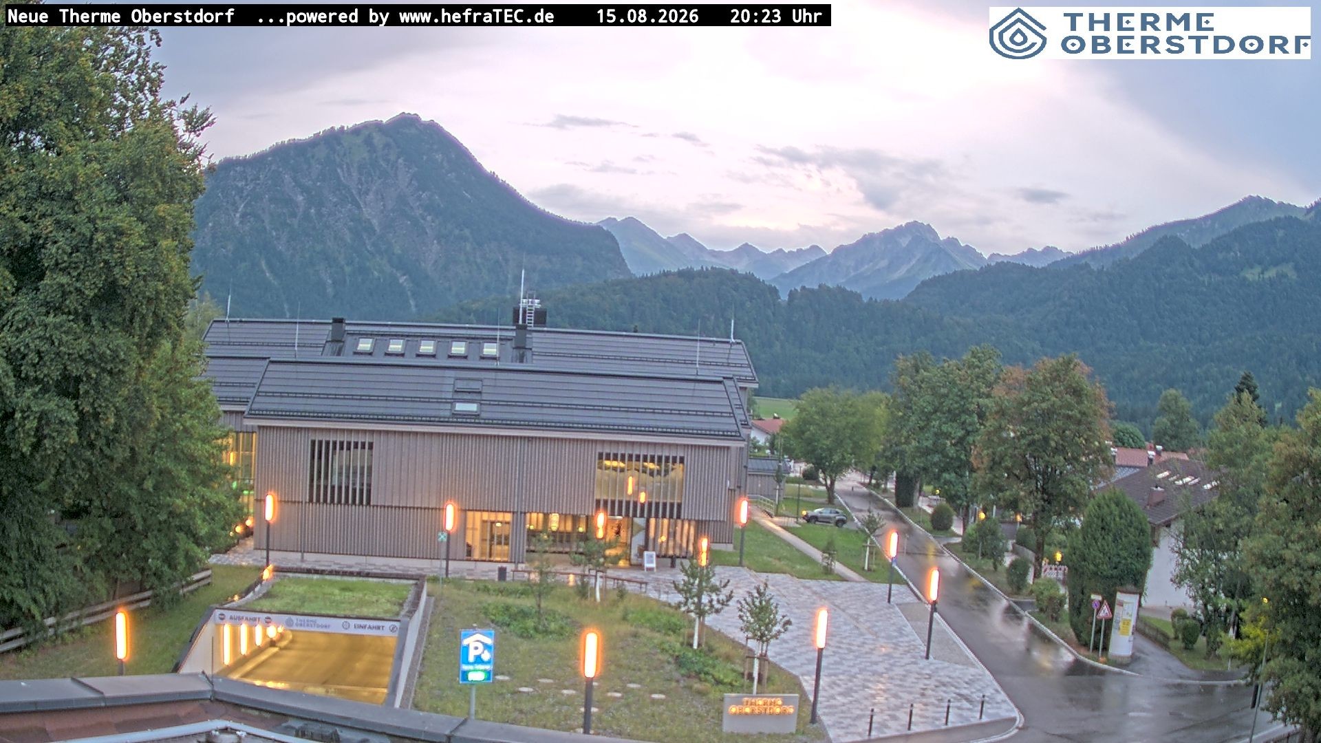 Archiv Foto Webcam Touristinformation Oberstdorf Haus