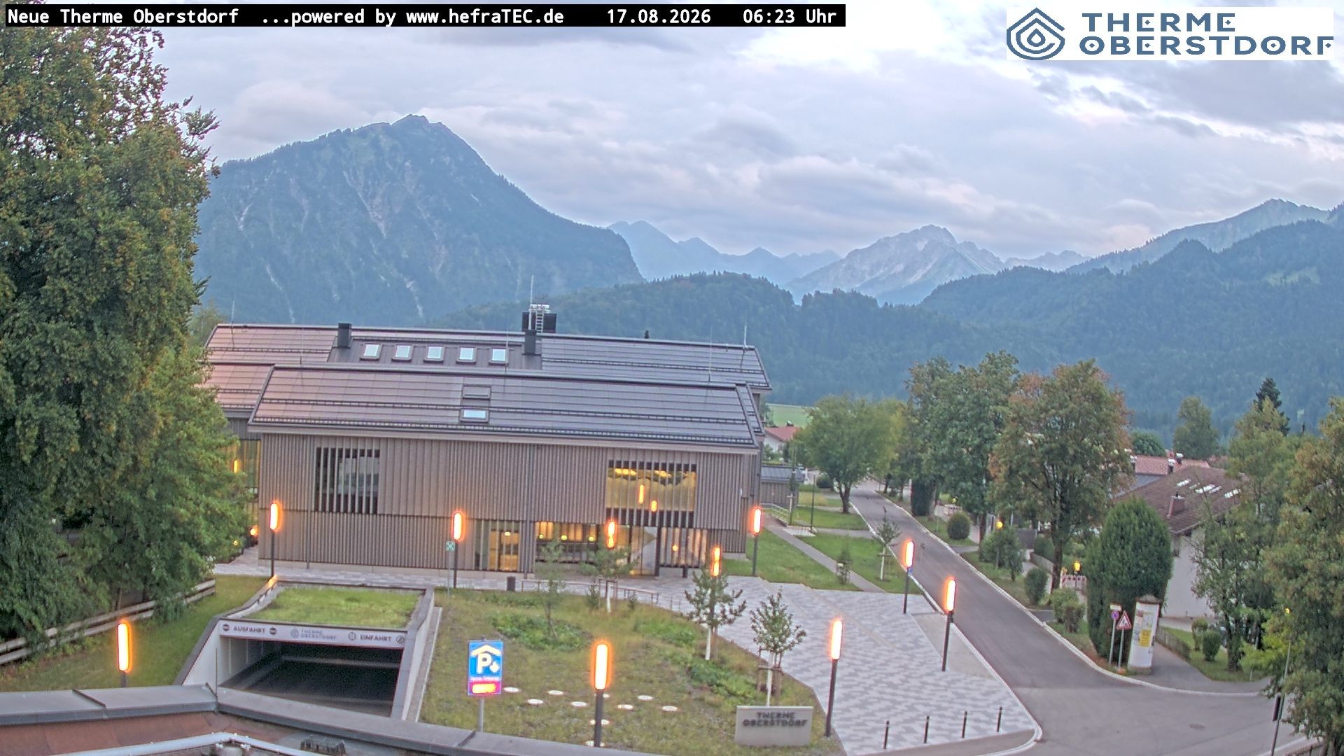 Archiv Foto Webcam Touristinformation Oberstdorf Haus