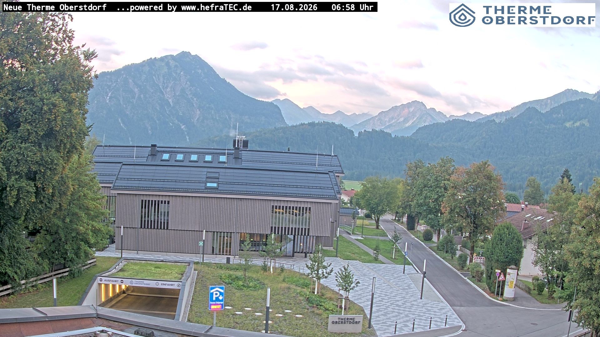 Archiv Foto Webcam Touristinformation Oberstdorf Haus