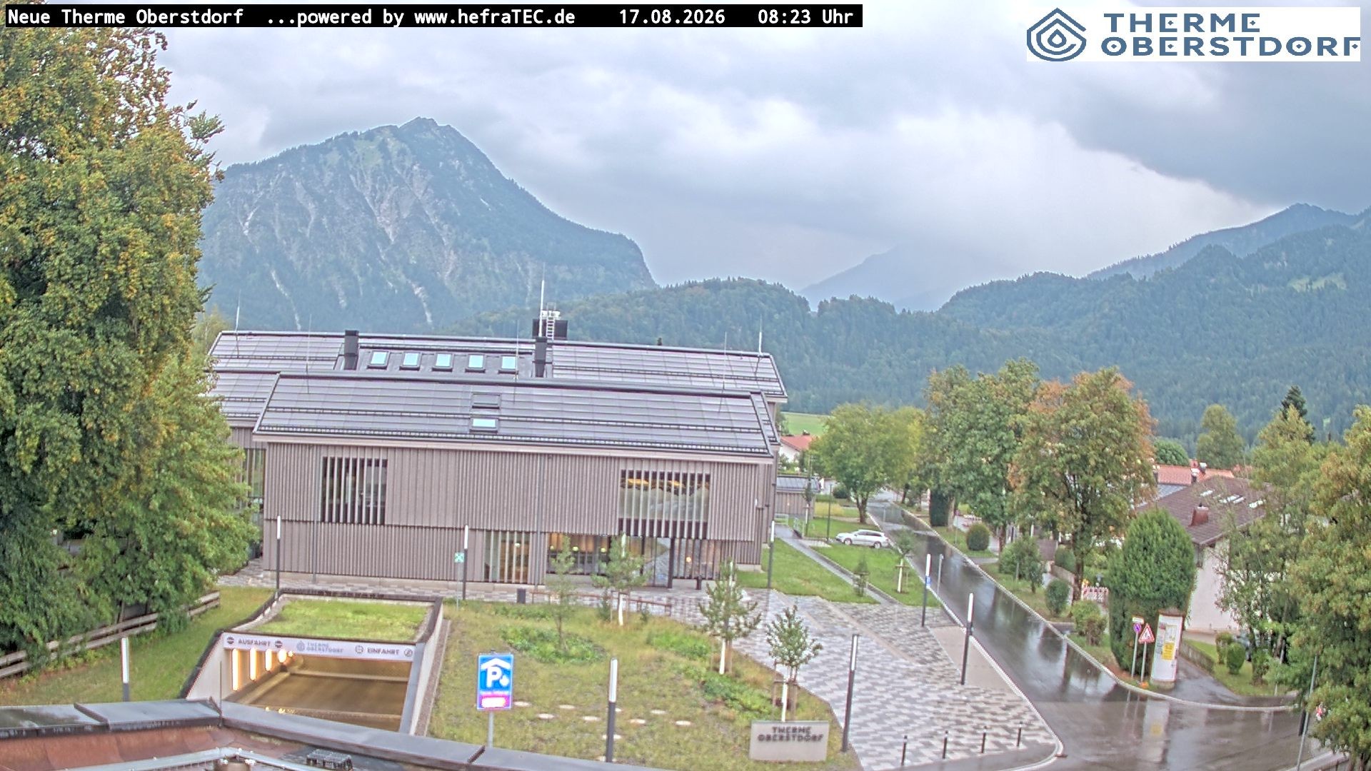 Archiv Foto Webcam Touristinformation Oberstdorf Haus