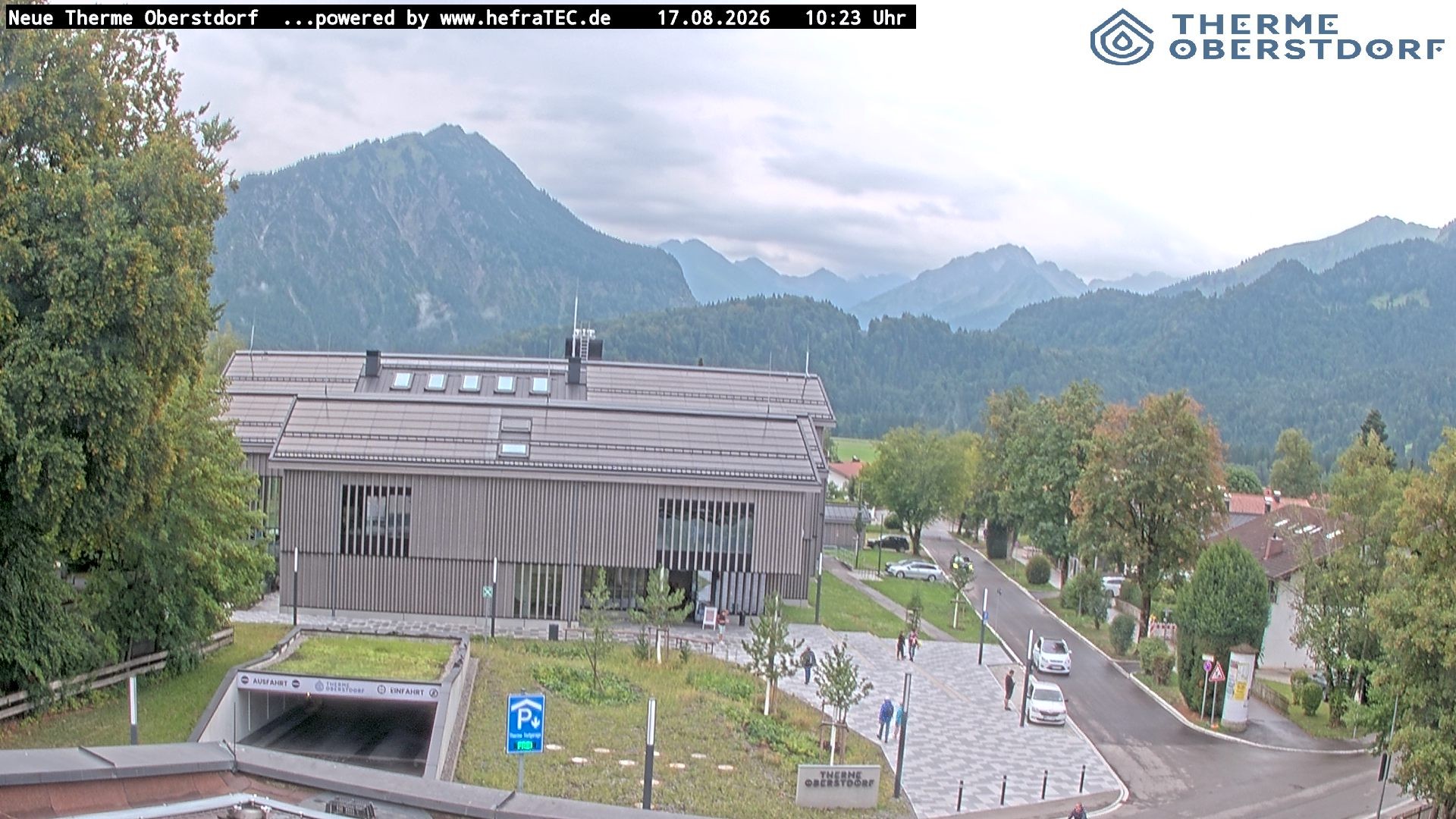 Archiv Foto Webcam Touristinformation Oberstdorf Haus