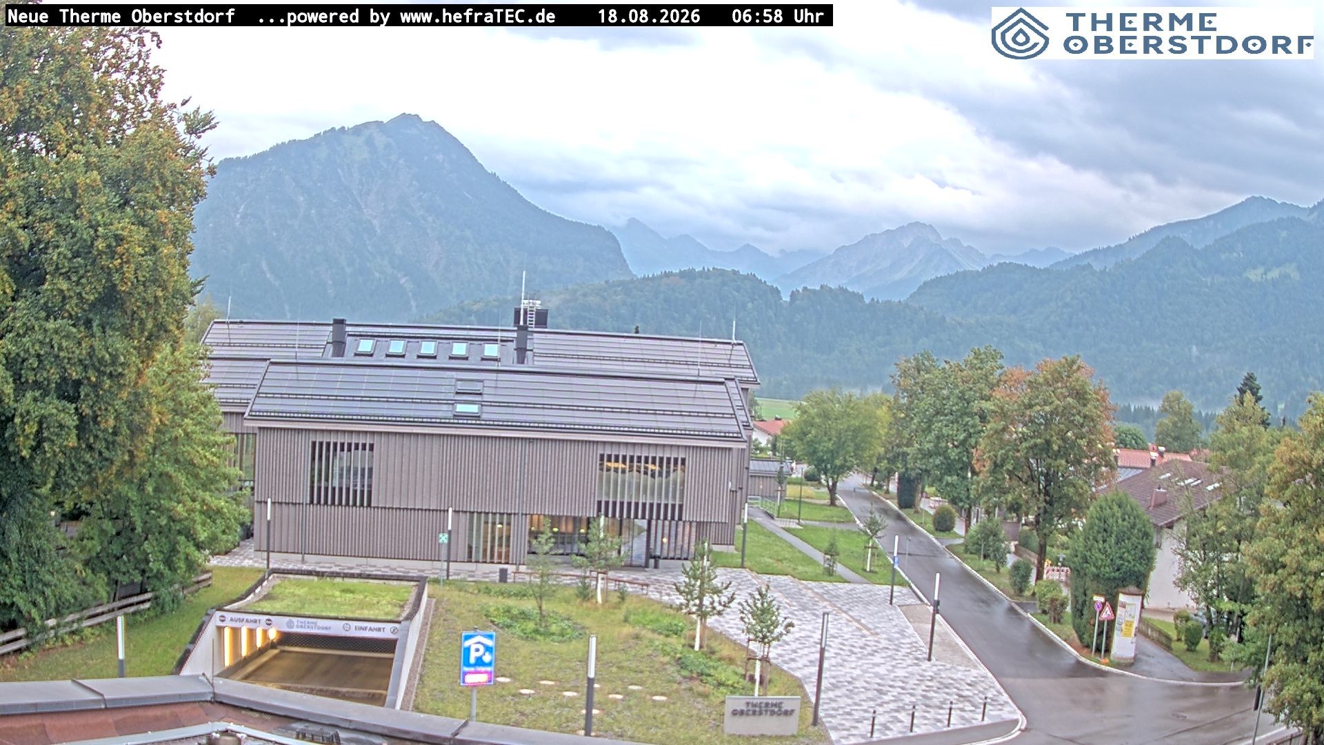 Archiv Foto Webcam Touristinformation Oberstdorf Haus
