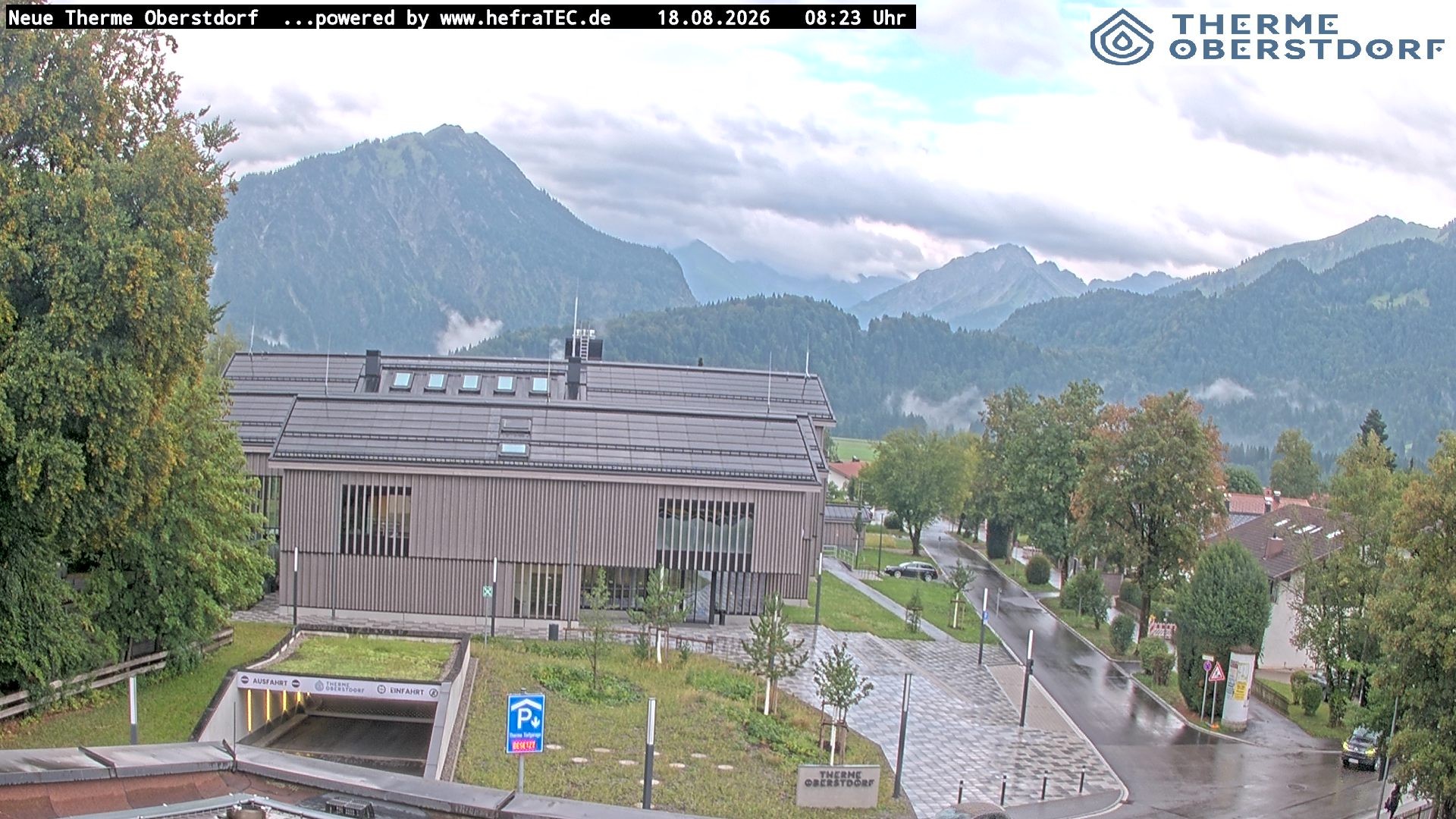 Archiv Foto Webcam Touristinformation Oberstdorf Haus