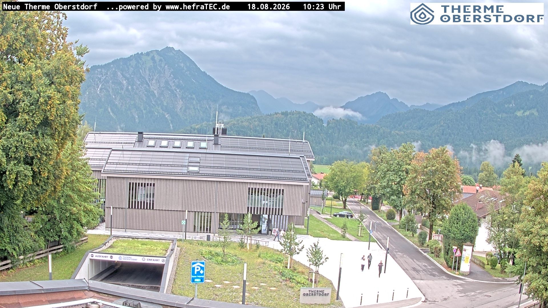 Archiv Foto Webcam Touristinformation Oberstdorf Haus