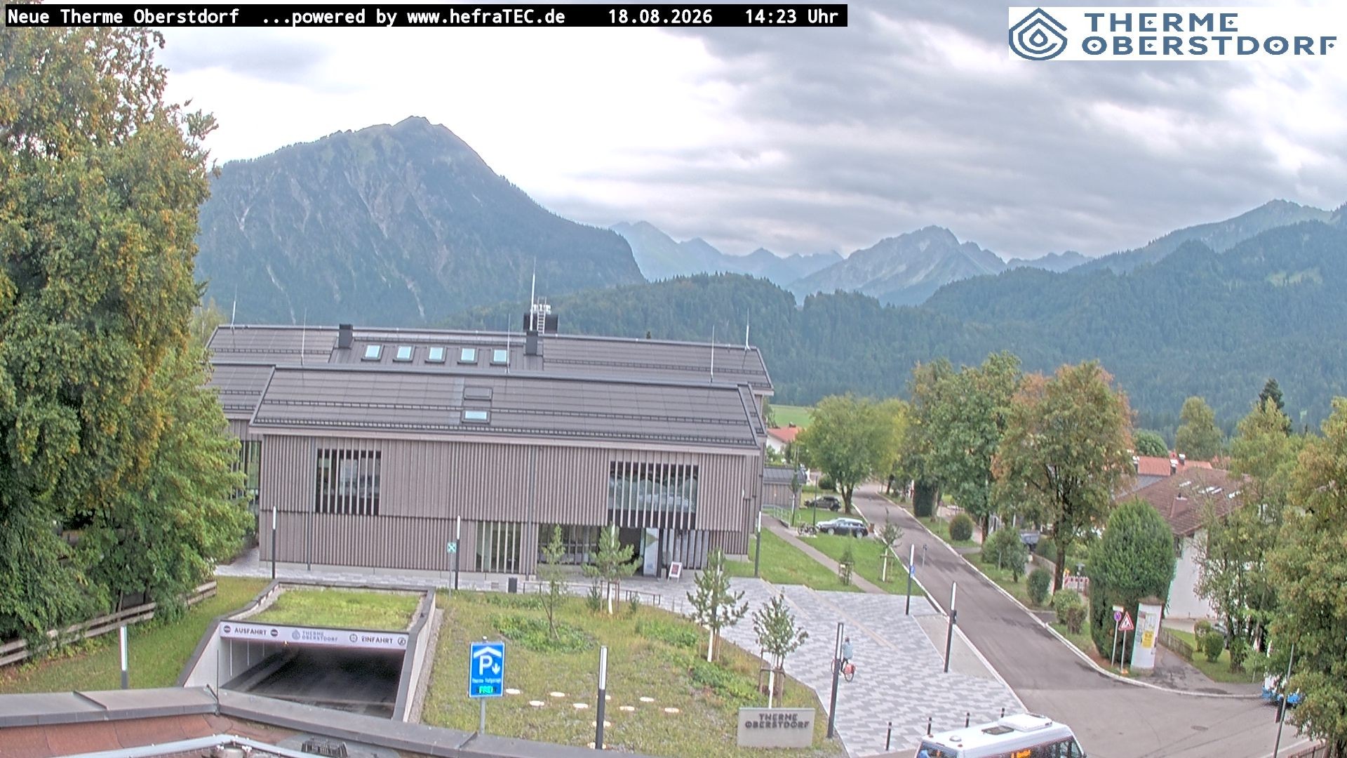 Archiv Foto Webcam Touristinformation Oberstdorf Haus