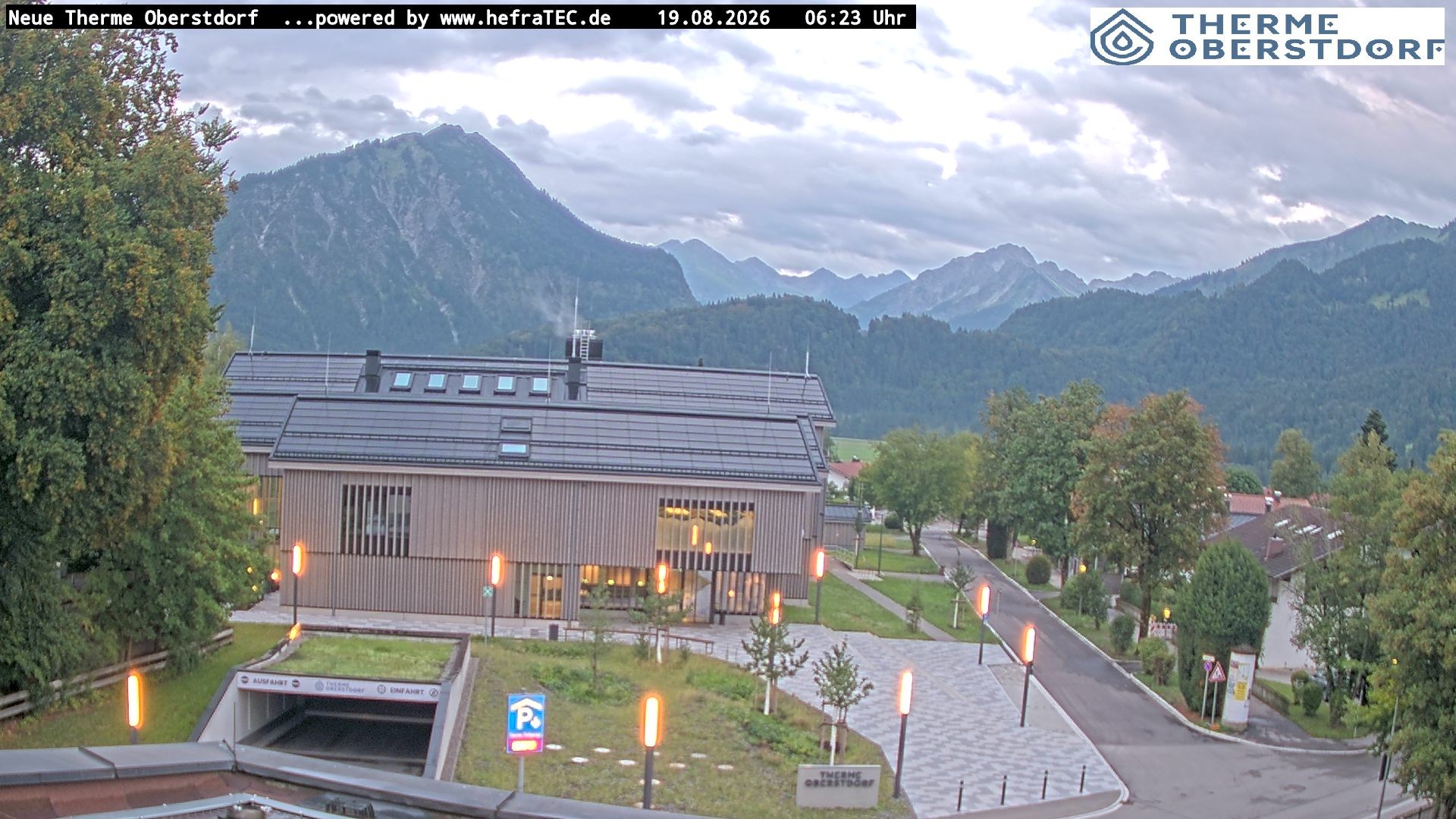 Archiv Foto Webcam Touristinformation Oberstdorf Haus