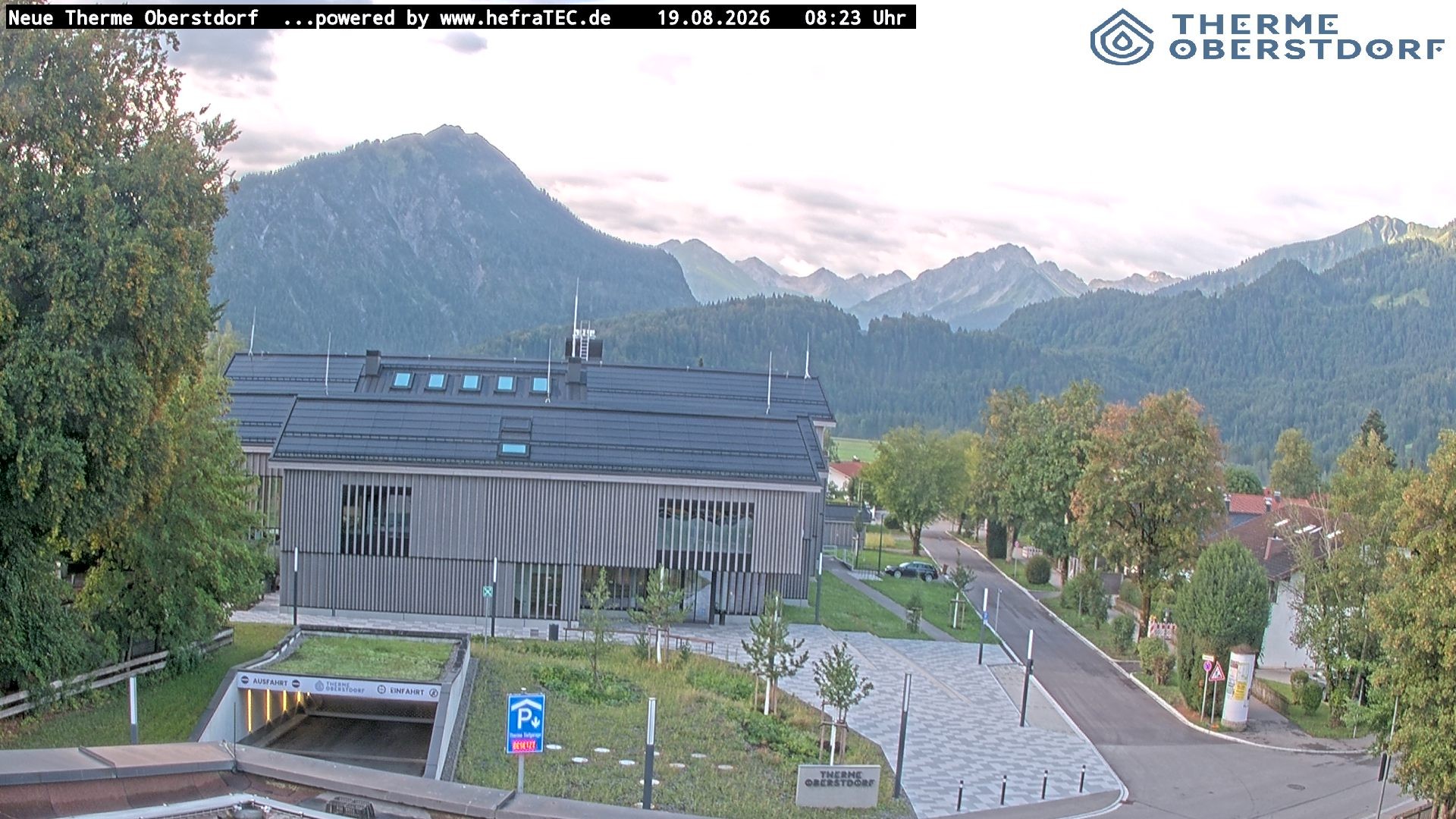 Archiv Foto Webcam Touristinformation Oberstdorf Haus