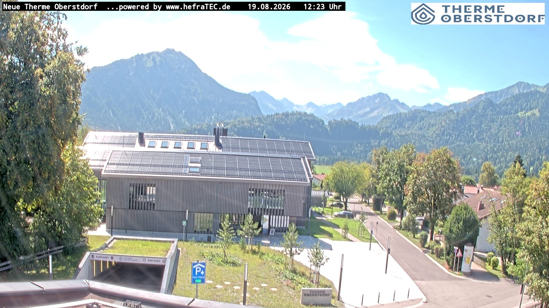 Archiv Foto Webcam Touristinformation Oberstdorf Haus
