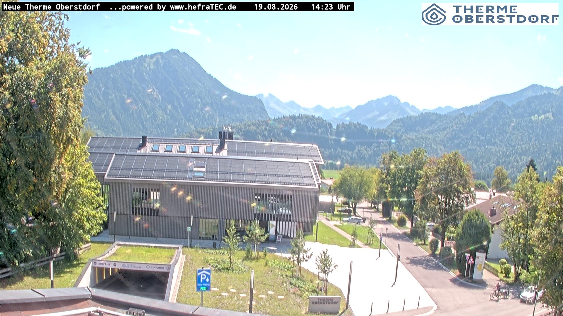 Archiv Foto Webcam Touristinformation Oberstdorf Haus