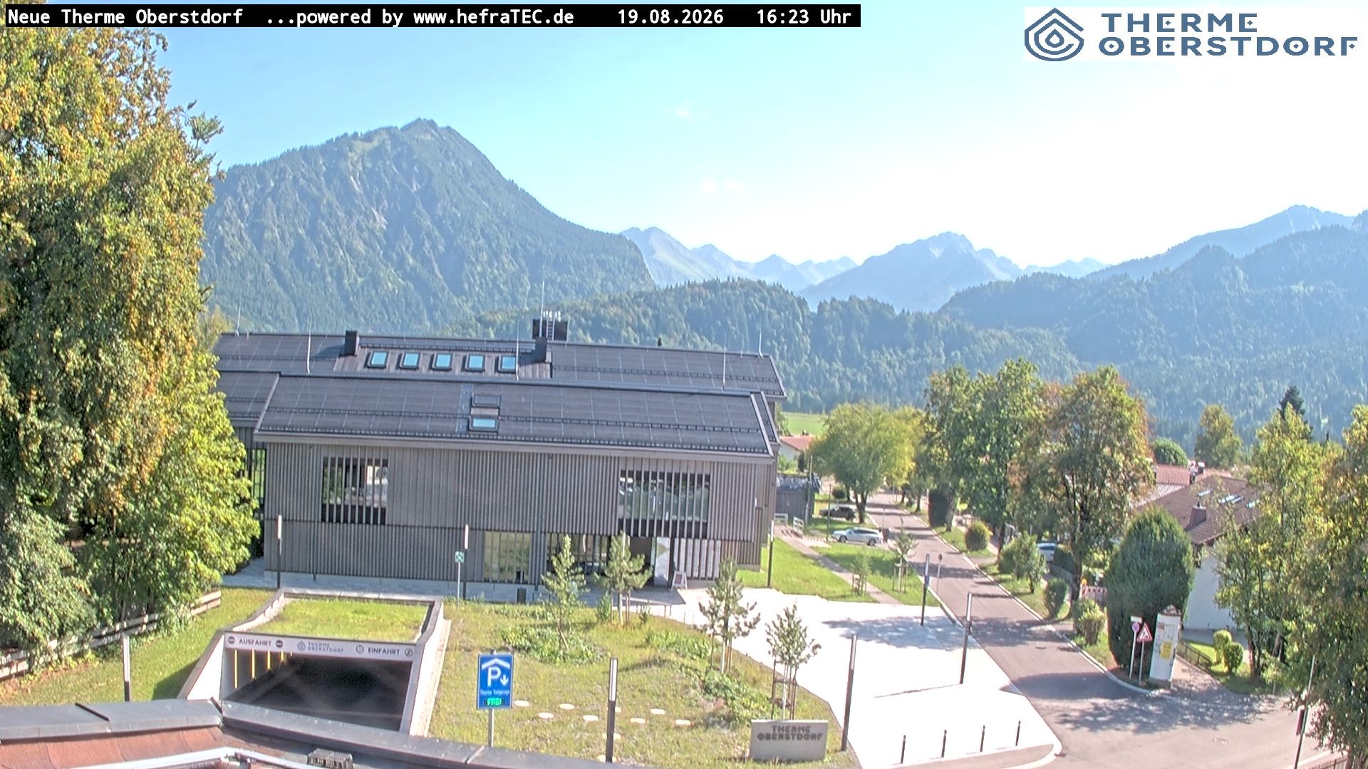 Archiv Foto Webcam Touristinformation Oberstdorf Haus