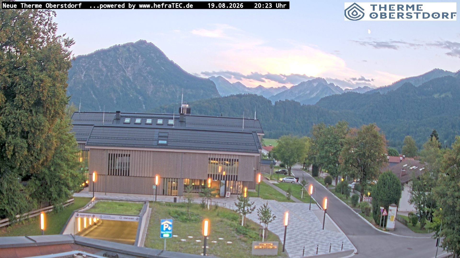 Archiv Foto Webcam Touristinformation Oberstdorf Haus