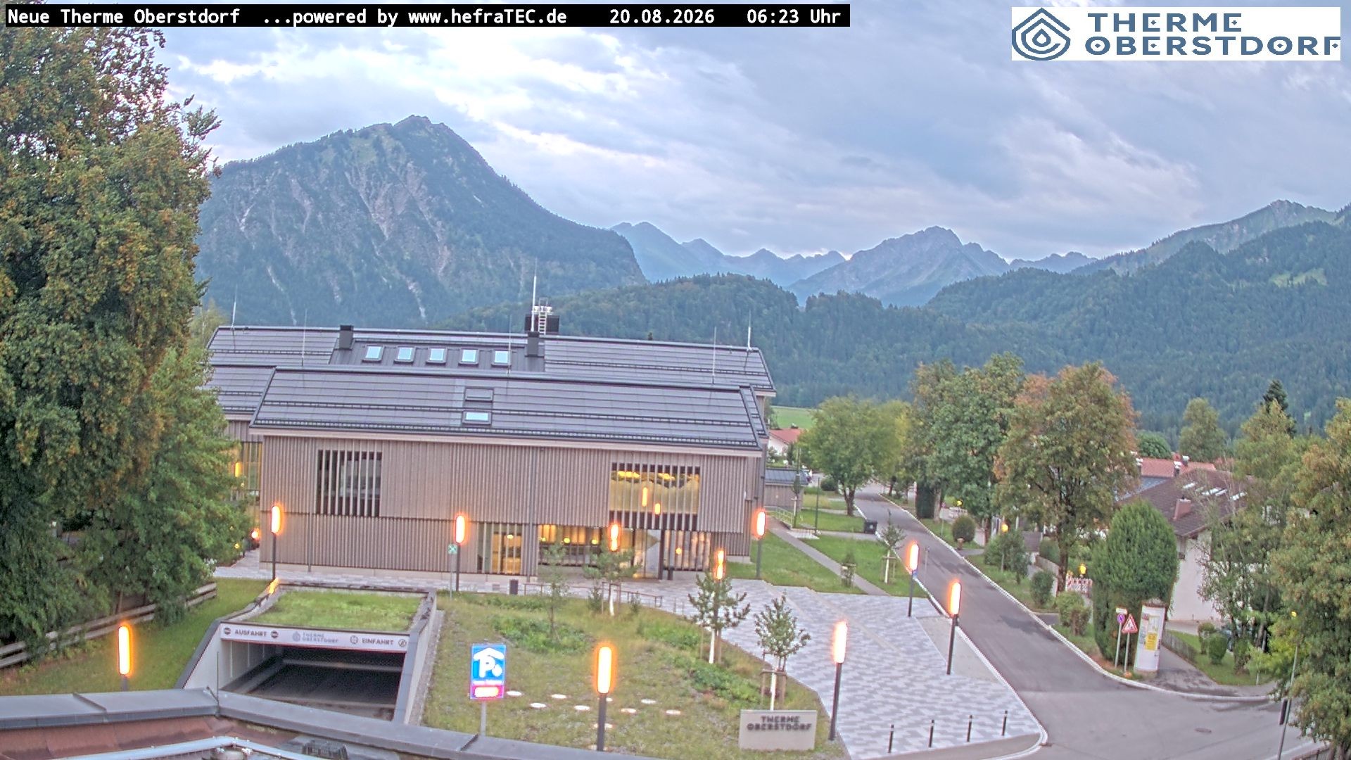 Archiv Foto Webcam Touristinformation Oberstdorf Haus