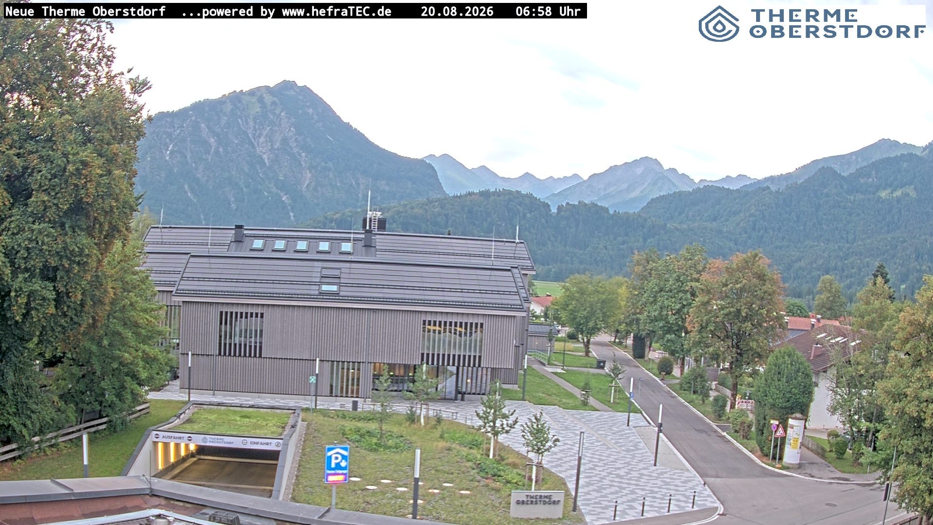 Archiv Foto Webcam Touristinformation Oberstdorf Haus