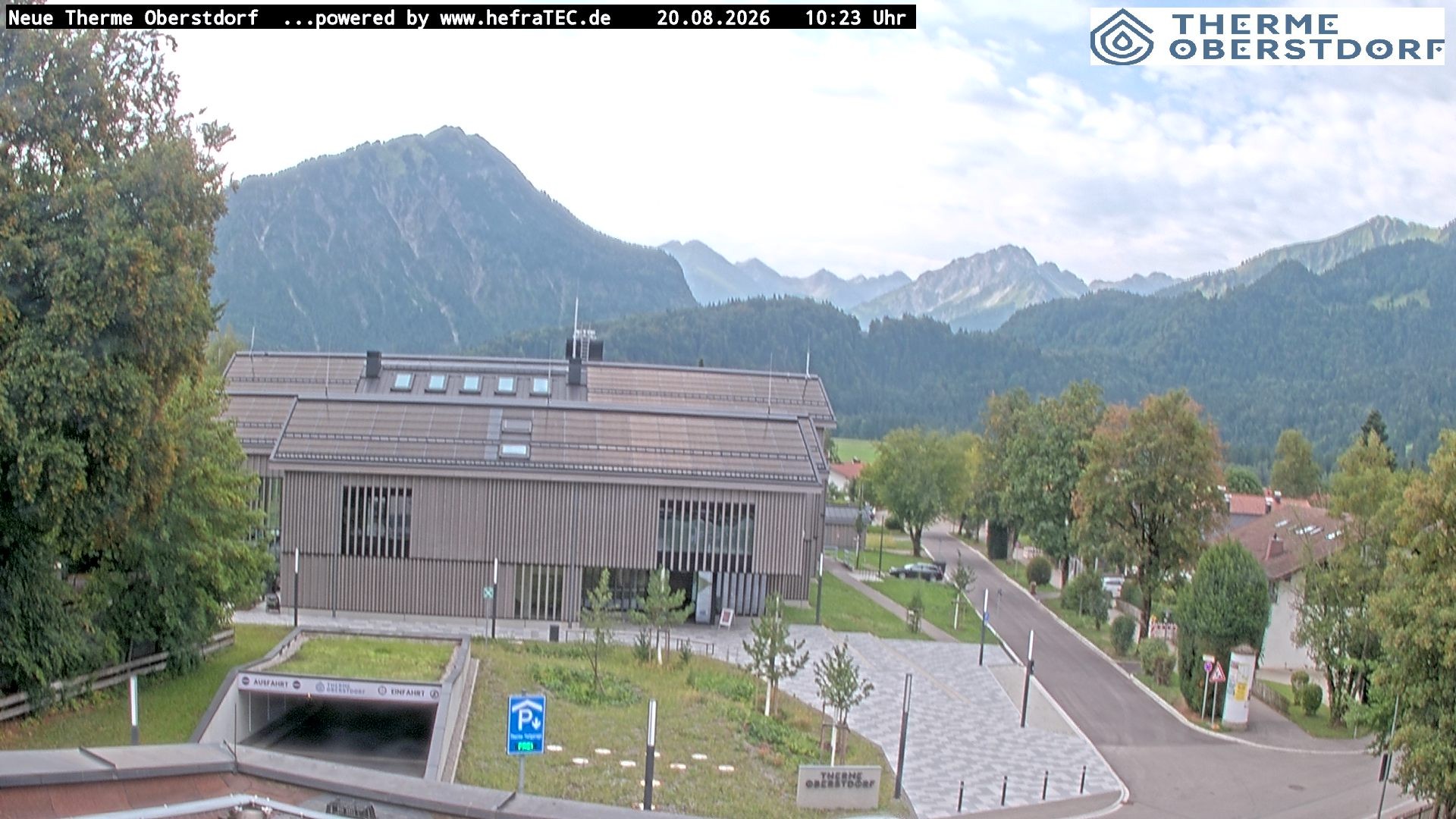 Archiv Foto Webcam Touristinformation Oberstdorf Haus