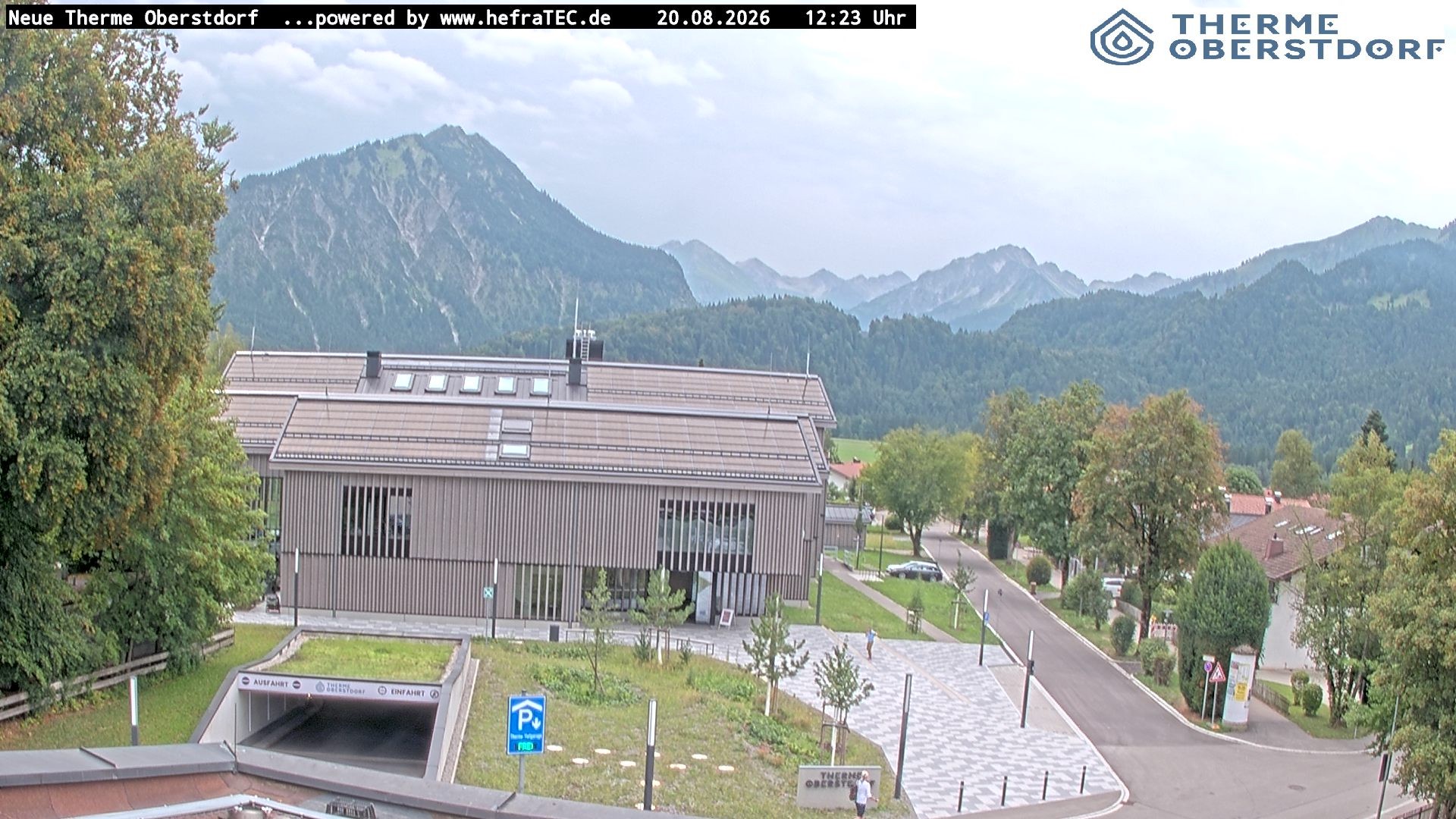 Archiv Foto Webcam Touristinformation Oberstdorf Haus
