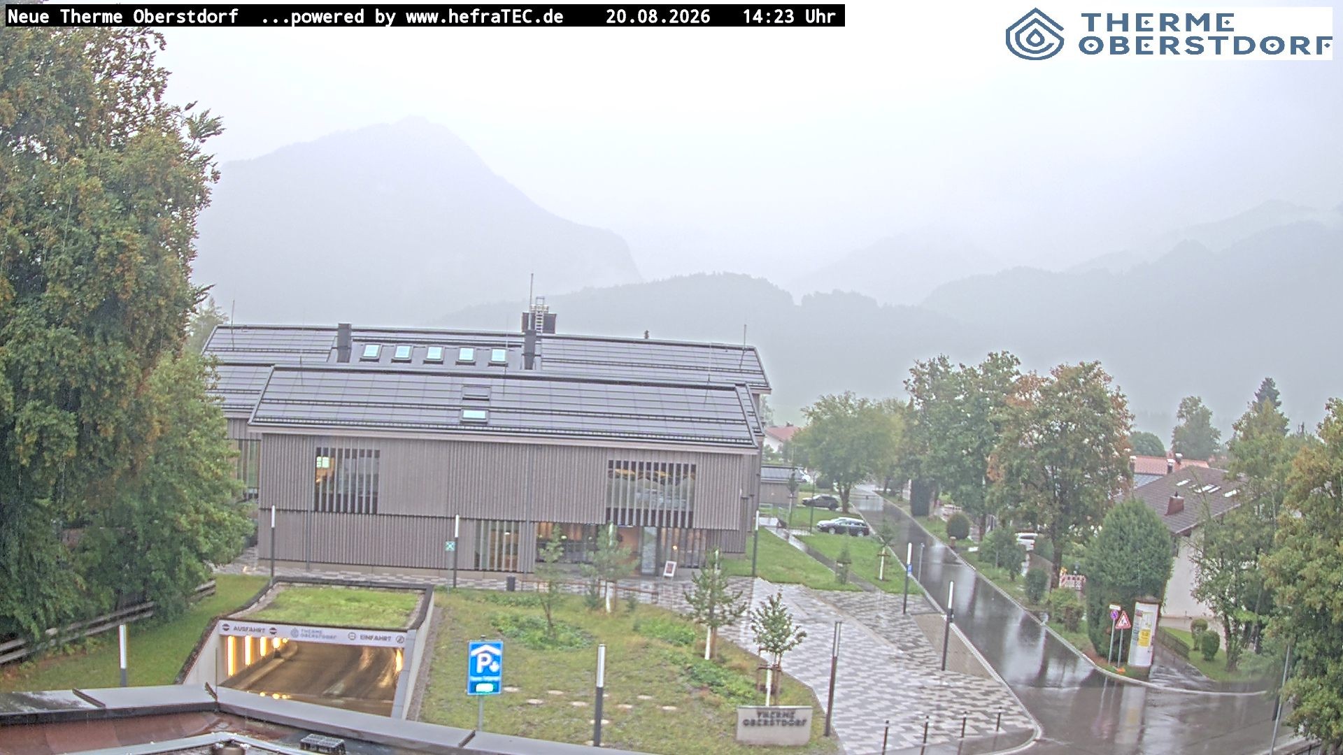 Archiv Foto Webcam Touristinformation Oberstdorf Haus