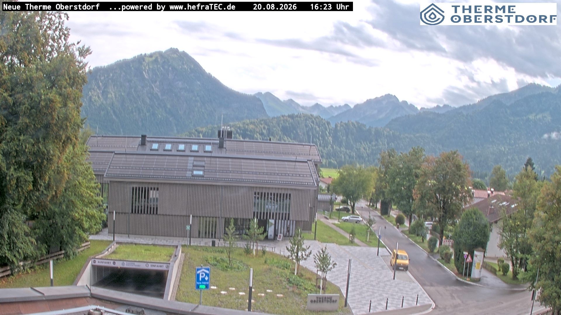 Archiv Foto Webcam Touristinformation Oberstdorf Haus