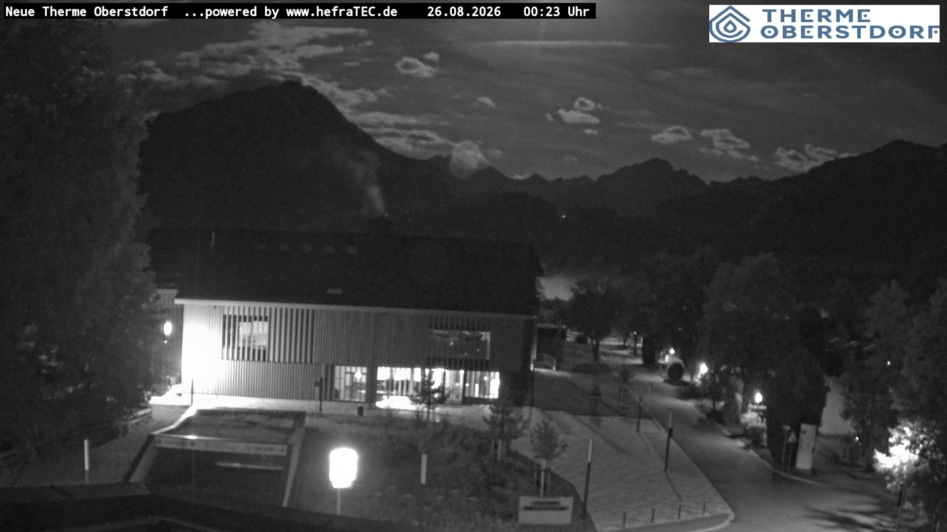 Archived image Webcam Tourist Information Oberstdorf Haus