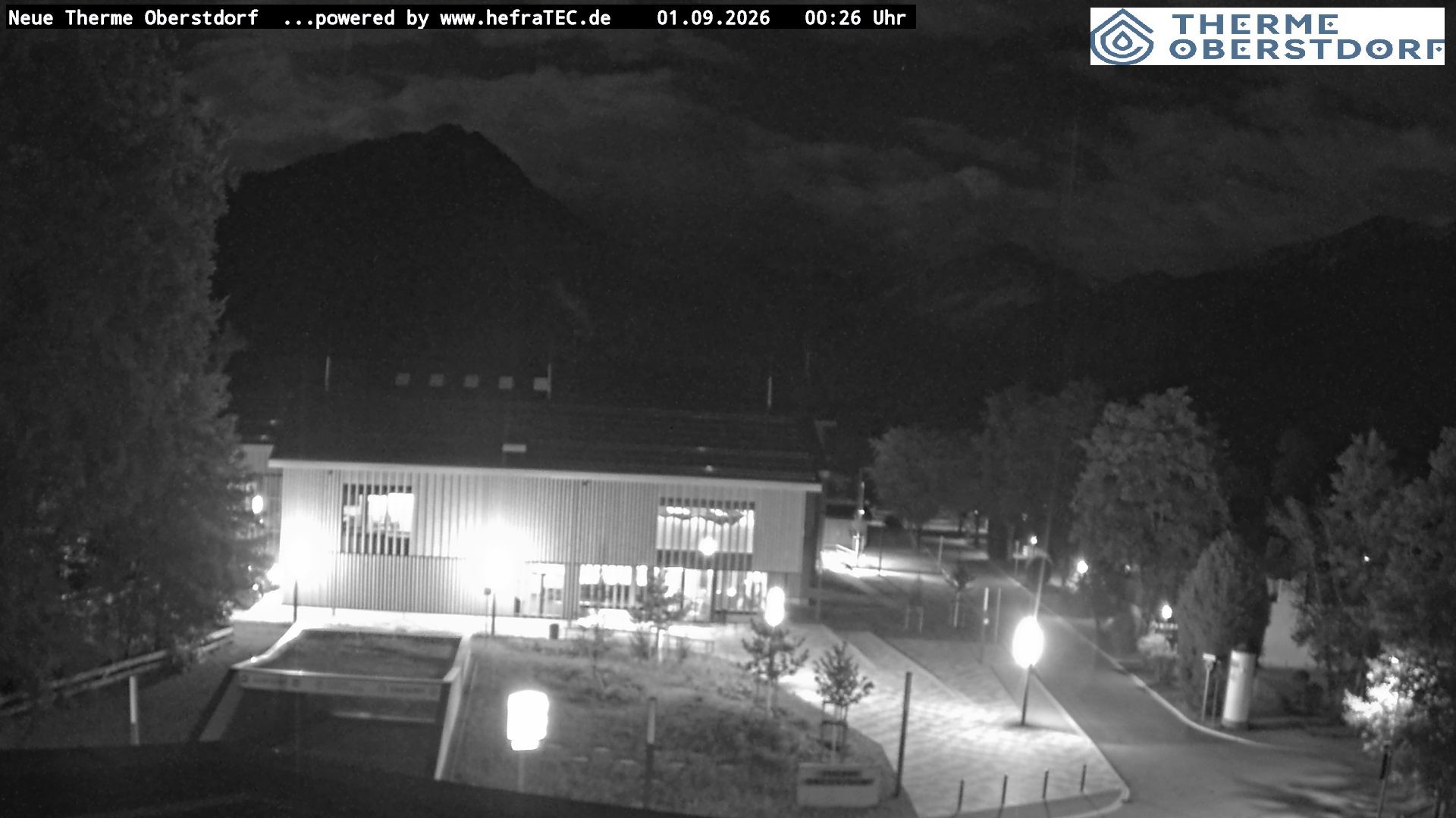 Archived image Webcam Tourist Information Oberstdorf Haus