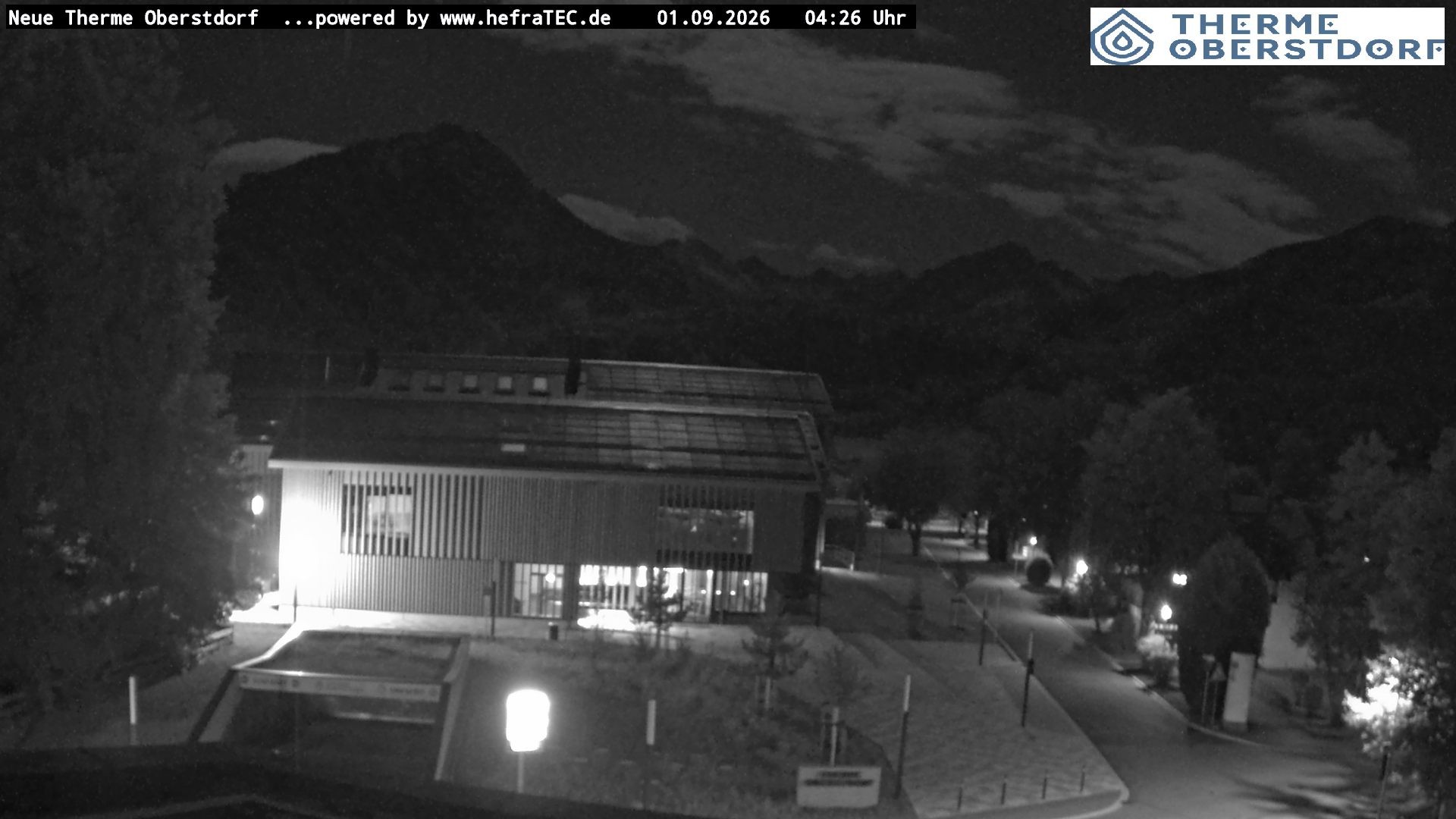 Archived image Webcam Tourist Information Oberstdorf Haus