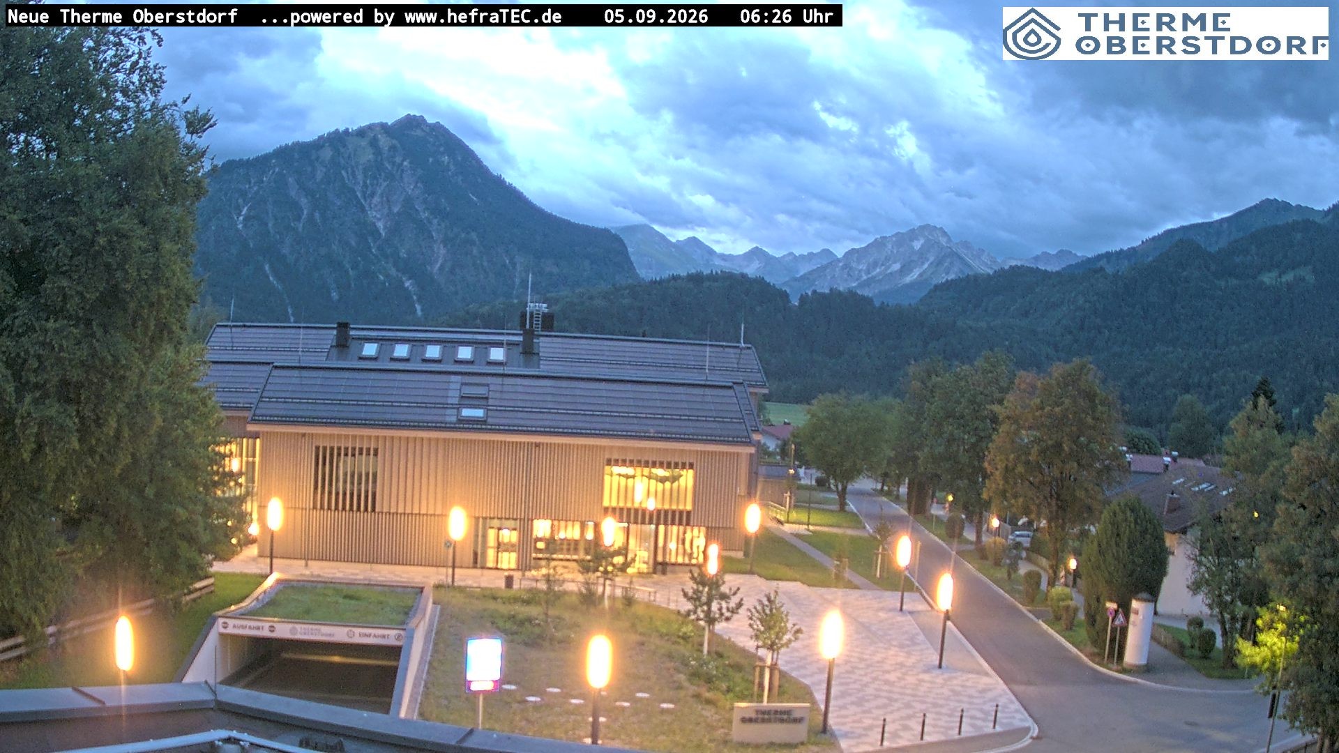Archiv Foto Webcam Touristinformation Oberstdorf Haus