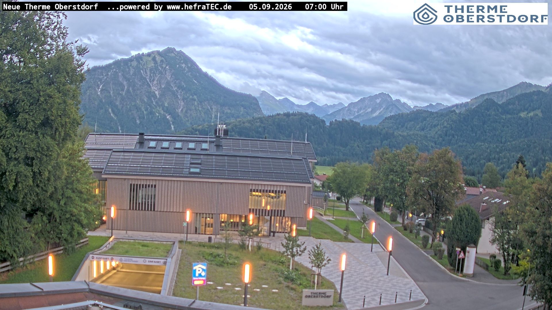Archiv Foto Webcam Touristinformation Oberstdorf Haus