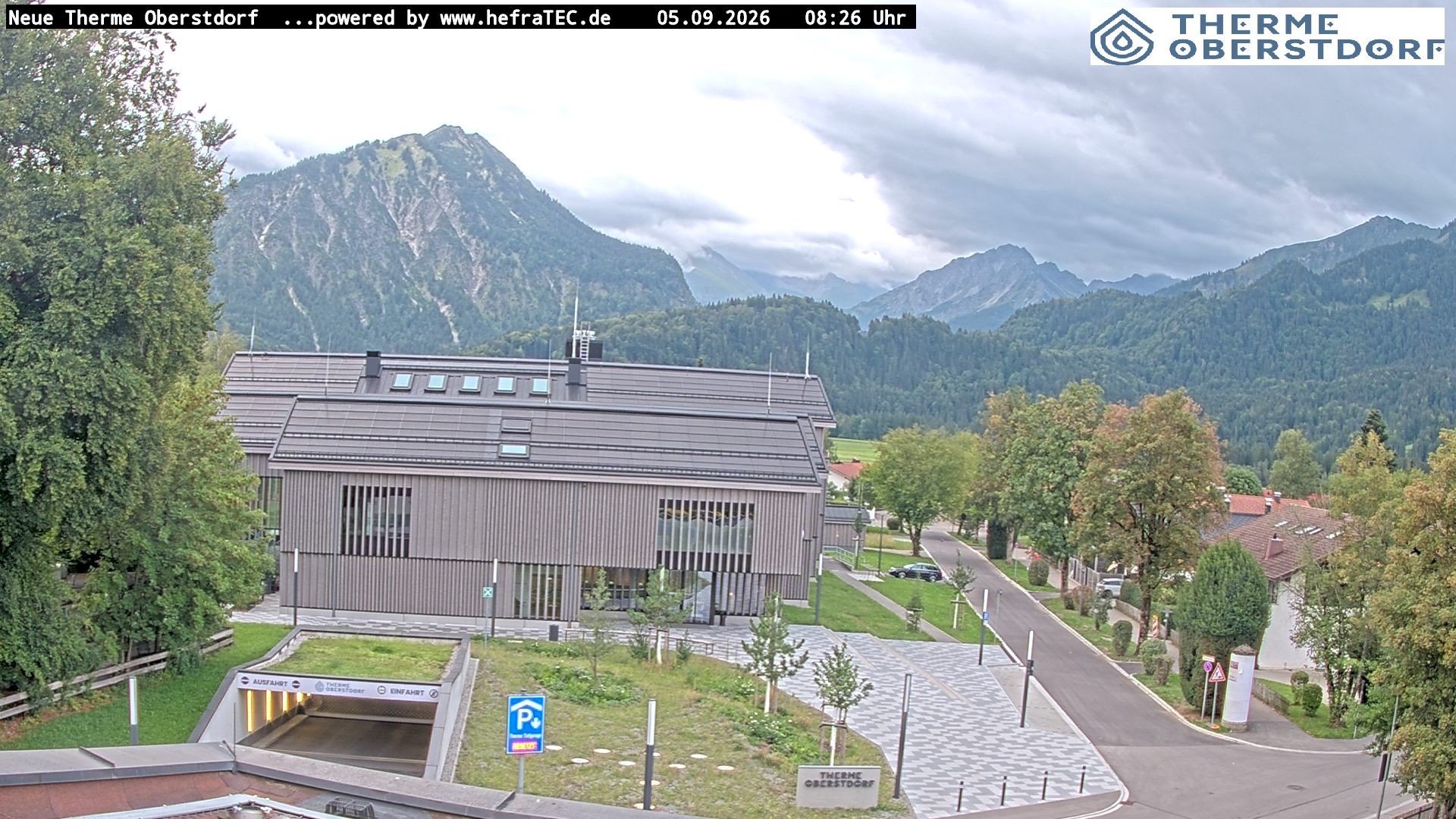 Archiv Foto Webcam Touristinformation Oberstdorf Haus
