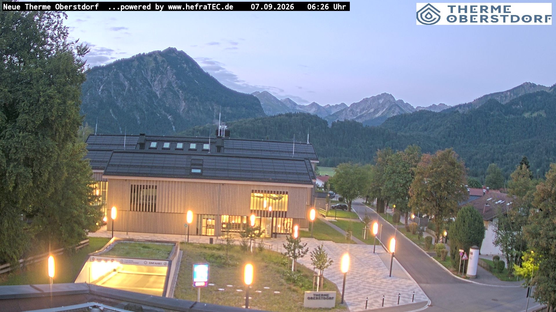 Archiv Foto Webcam Touristinformation Oberstdorf Haus