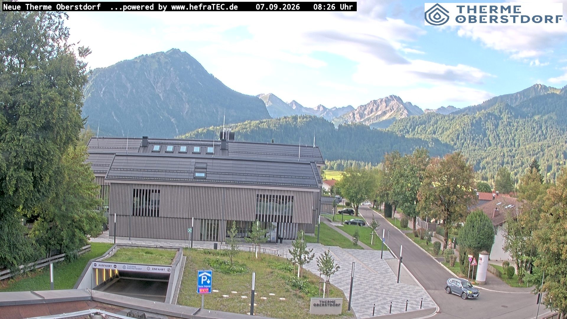 Archiv Foto Webcam Touristinformation Oberstdorf Haus