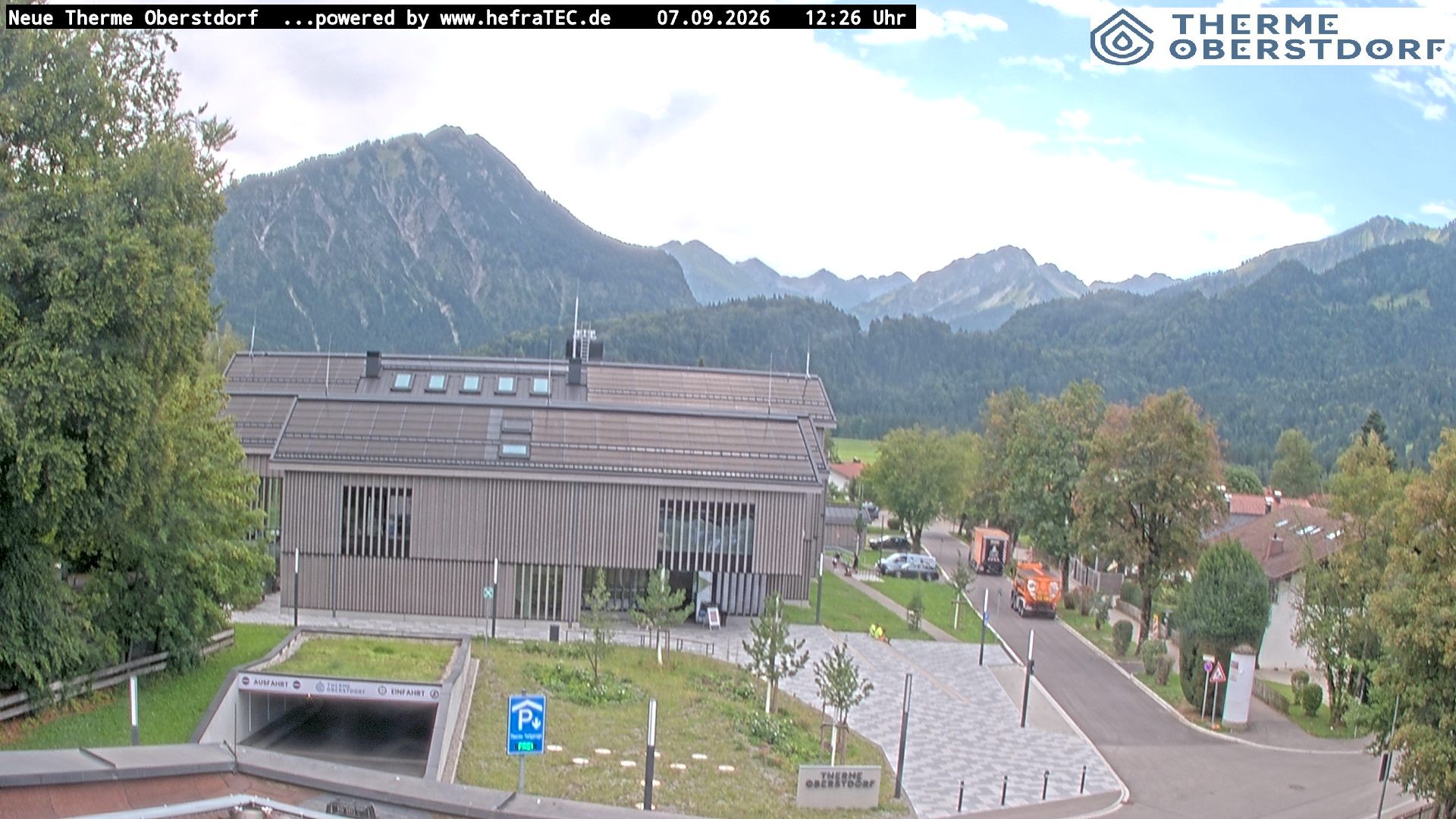 Archiv Foto Webcam Touristinformation Oberstdorf Haus