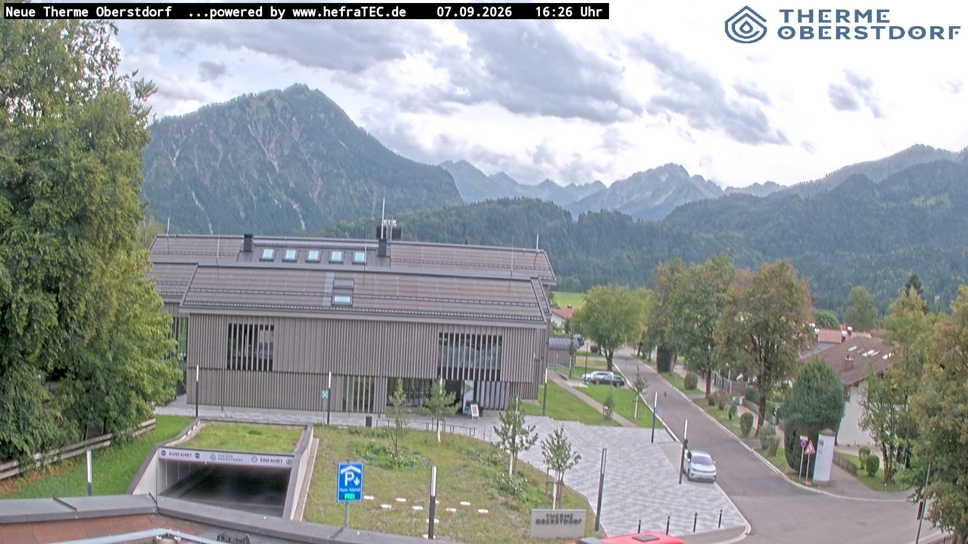 Archiv Foto Webcam Touristinformation Oberstdorf Haus