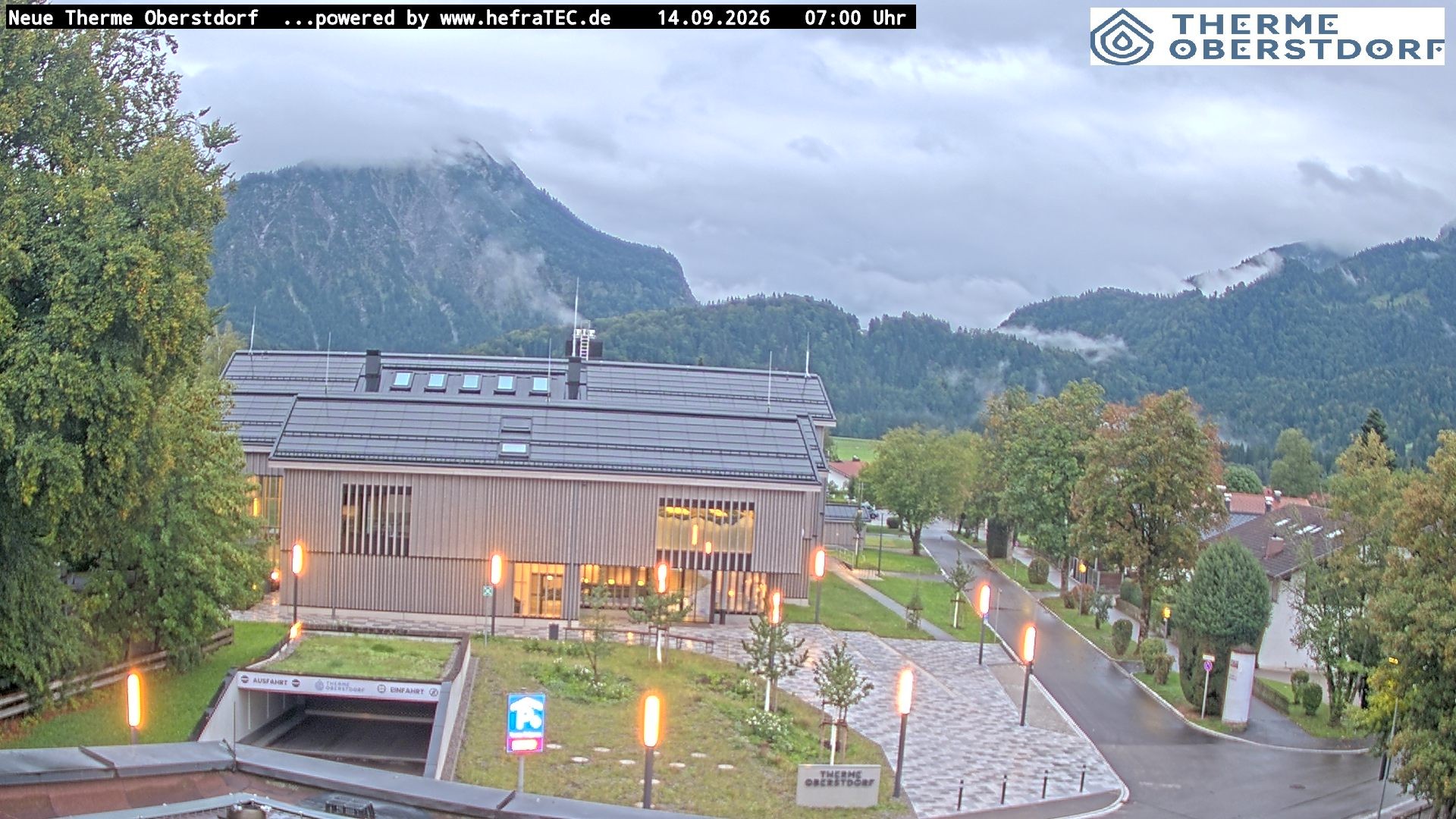 Archiv Foto Webcam Touristinformation Oberstdorf Haus