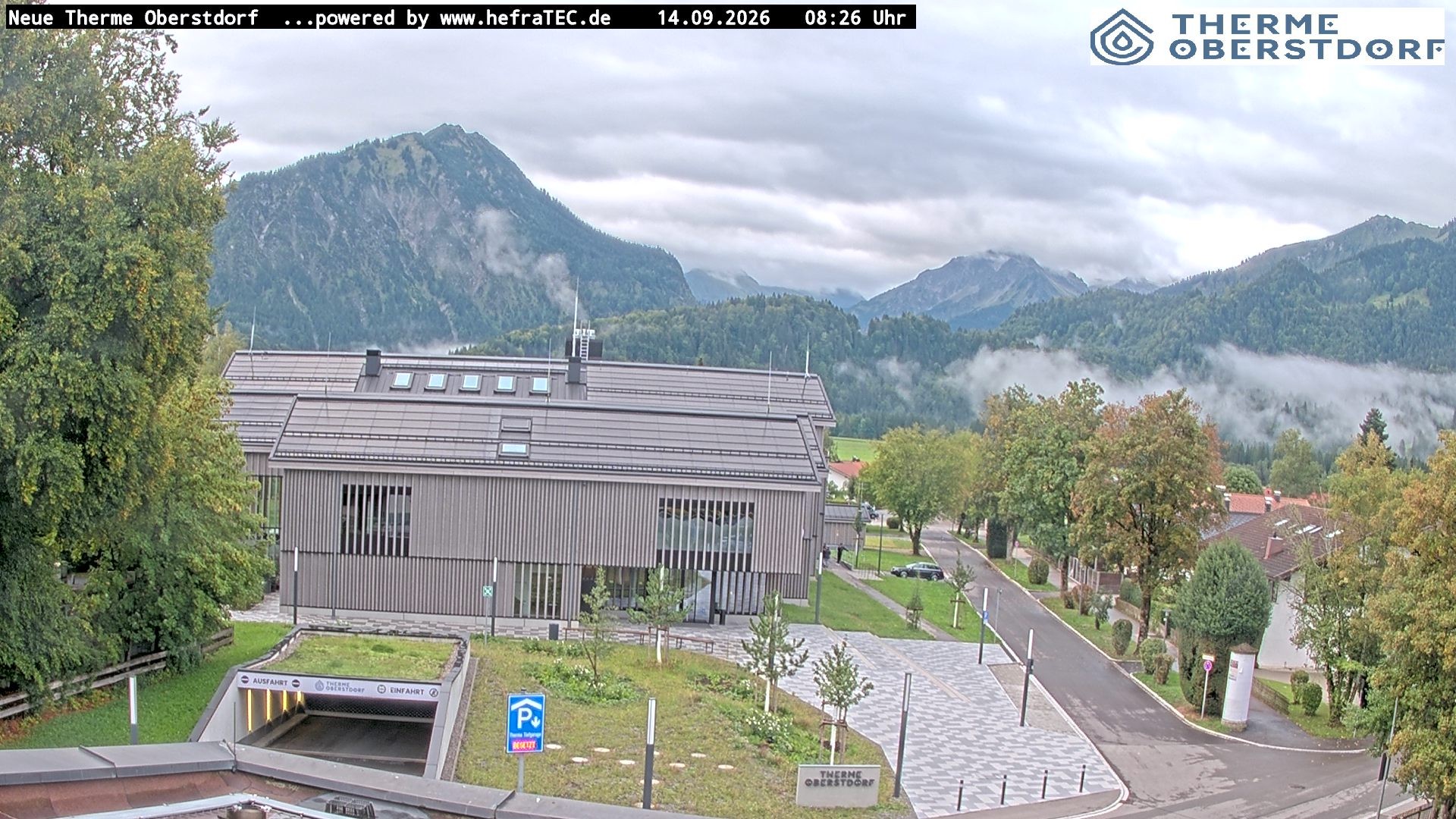 Archiv Foto Webcam Touristinformation Oberstdorf Haus